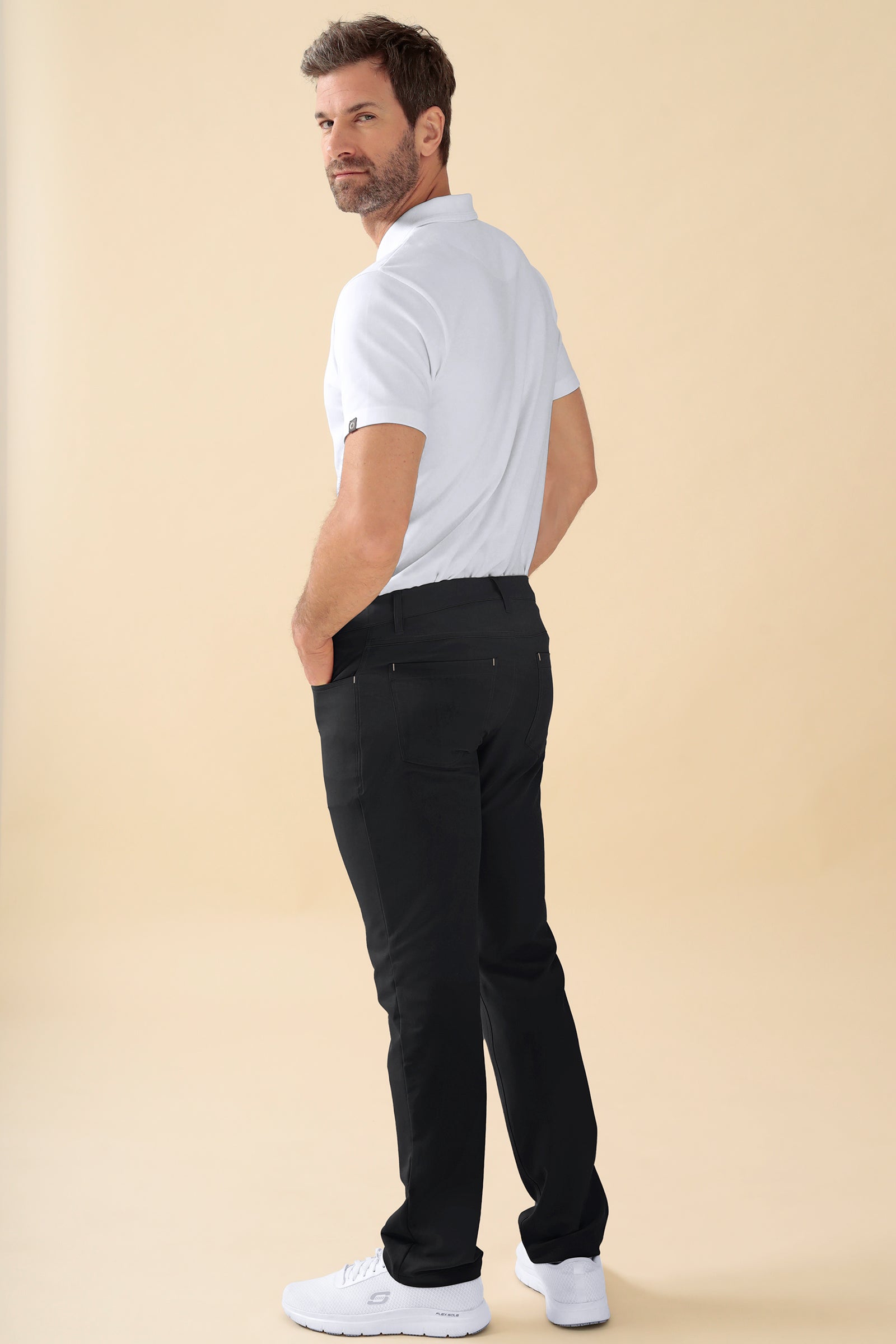 KAERE herenbroek - 5-pocket zwart