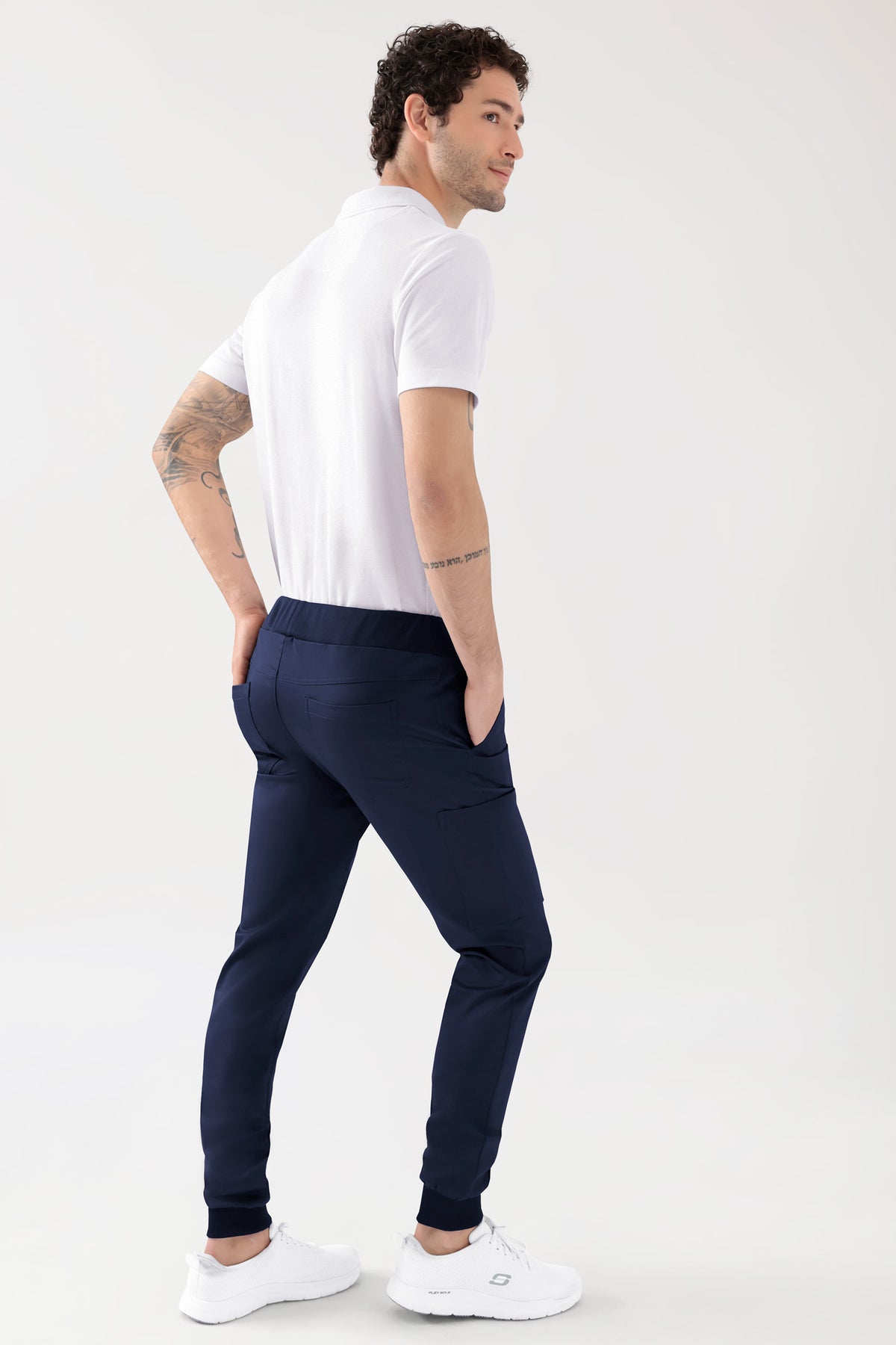 COMFY FLEX broek heren - jogpants navy