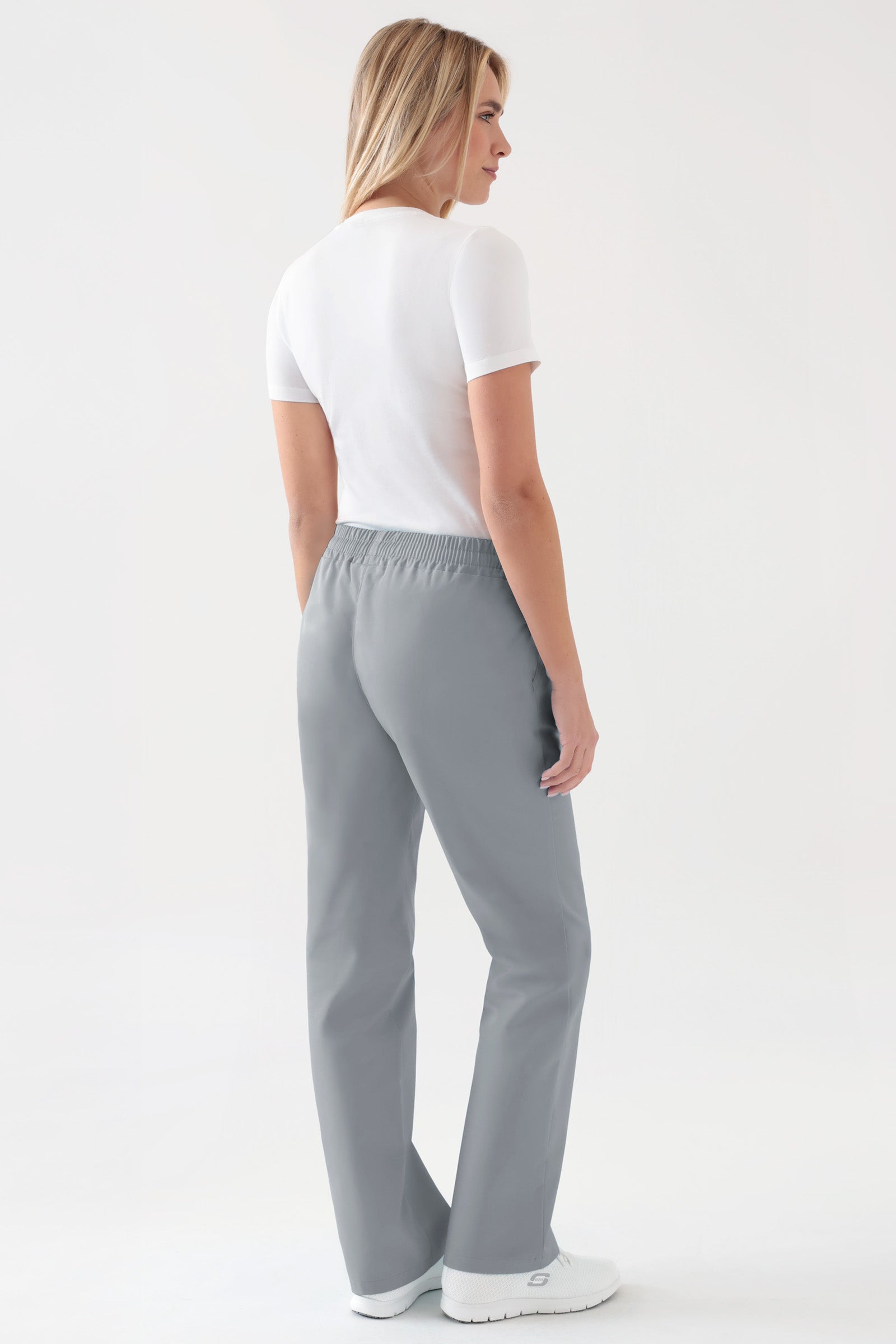 JUST STRONG Broek dames - elastische boordgrijs