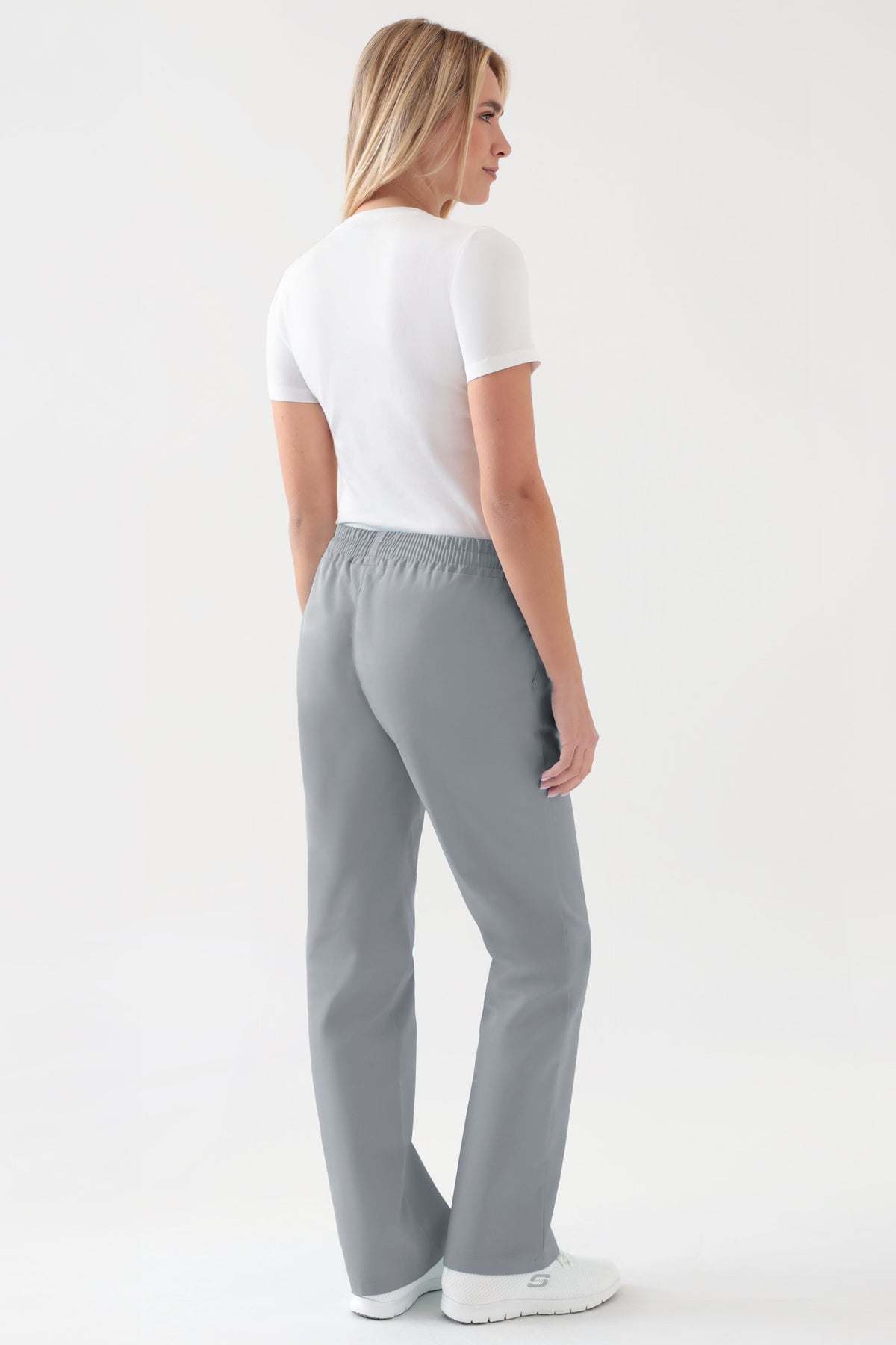 JUST STRONG Broek dames - elastische boordgrijs
