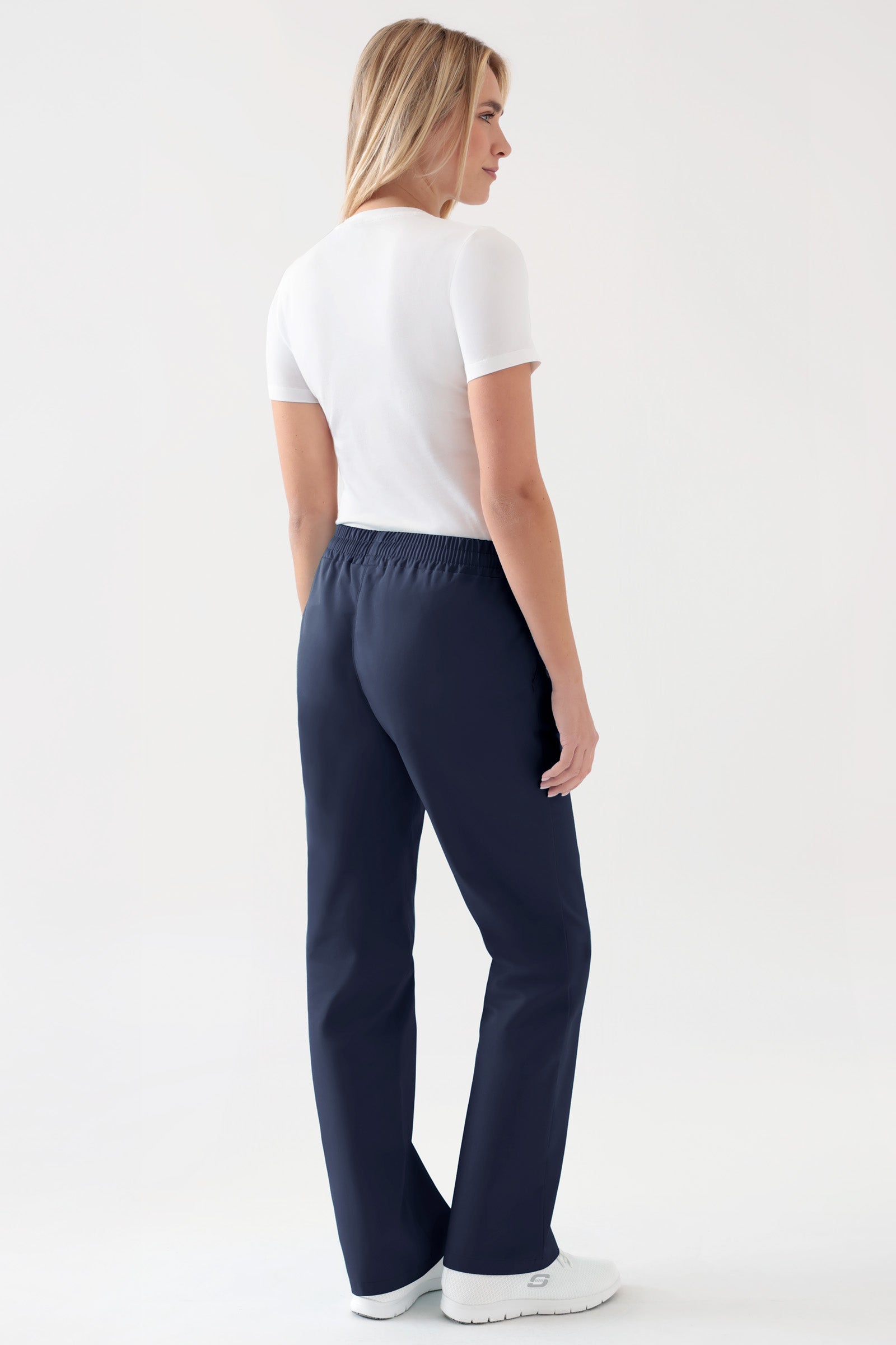 JUST STRONG Broek dames - elastische boordnavy