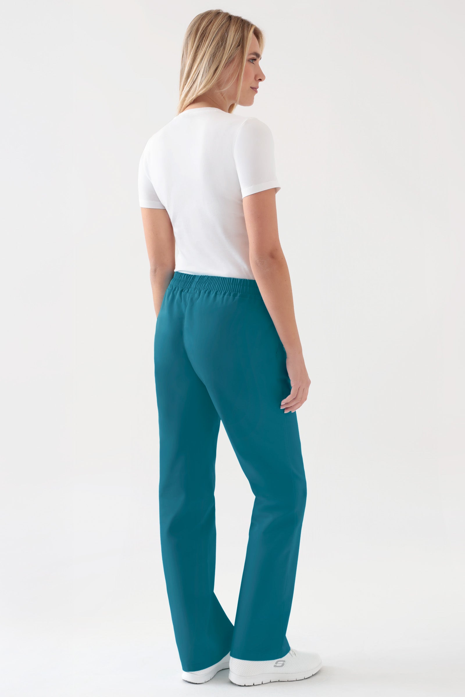 JUST STRONG Broek dames - elastische boordpetrol