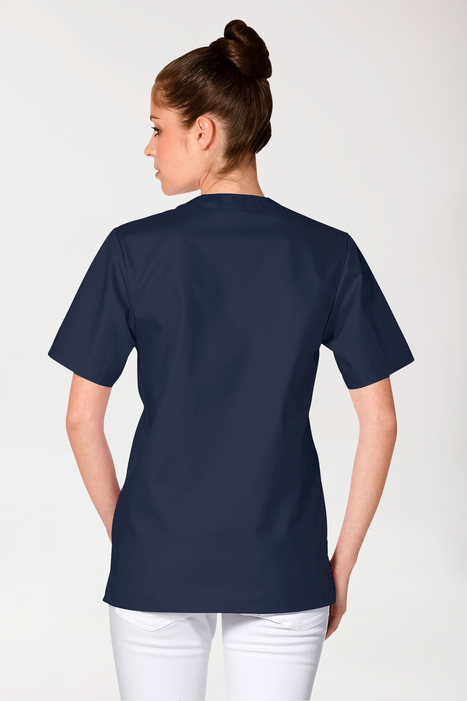 JUST STRONG oversteektuniek uniseks - V-hals navy