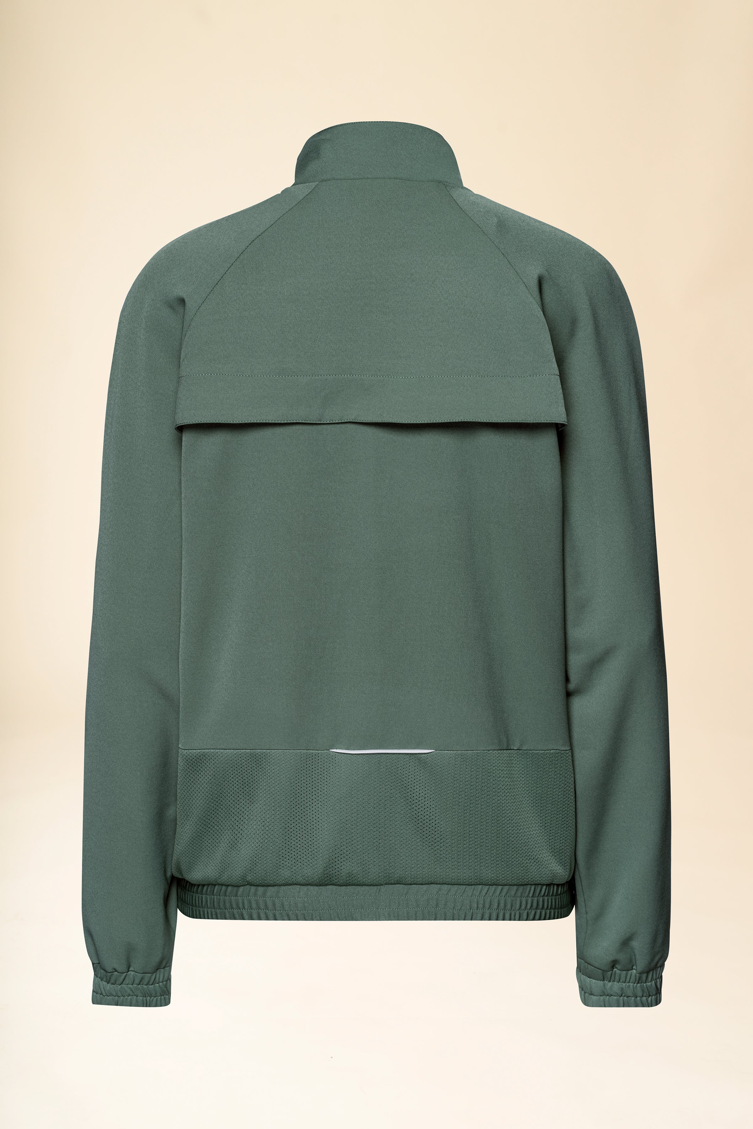 KAERE blouson dames - met elastische manchetten donkergroen