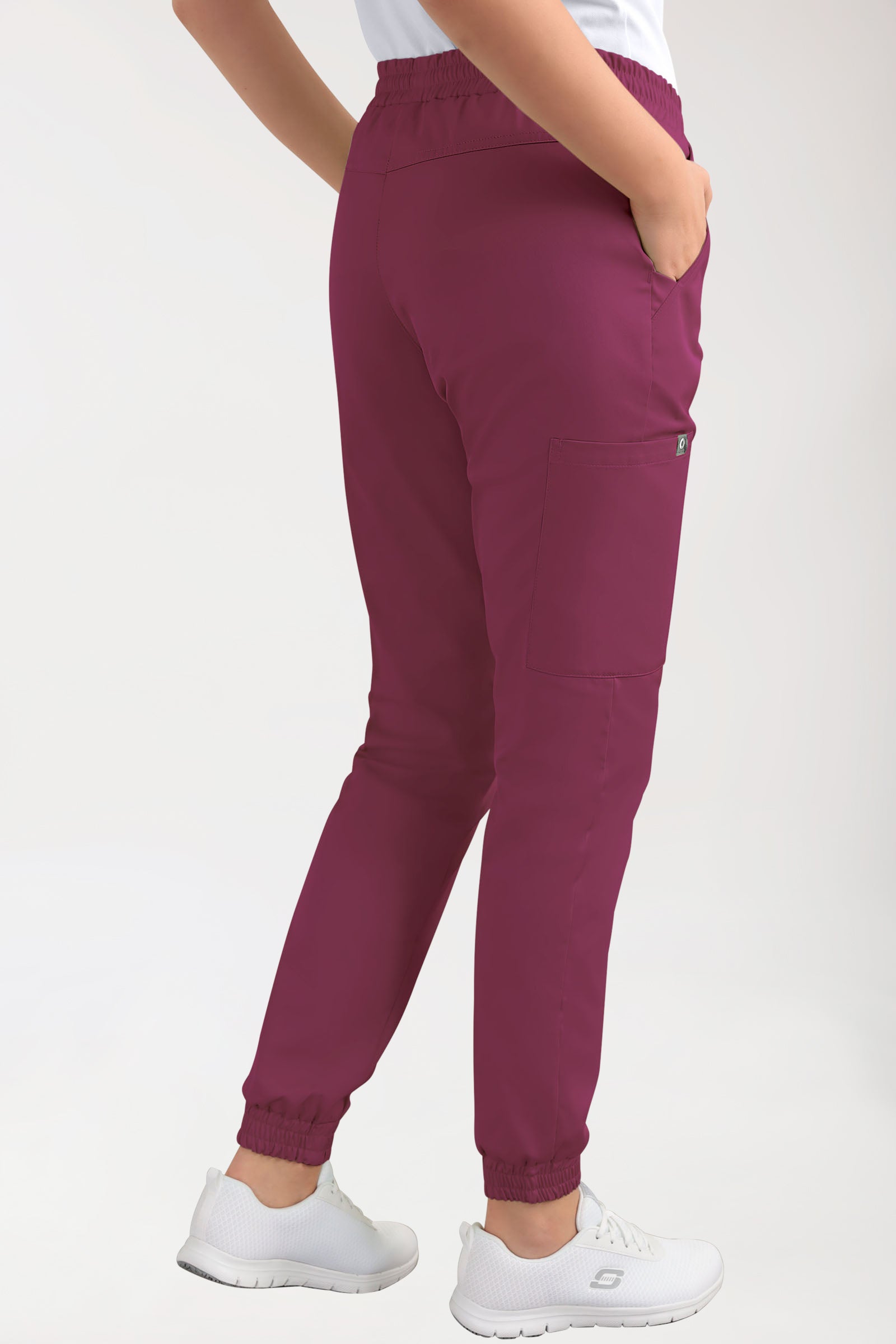 CORE cargo broek dames - joggingbroek style berry