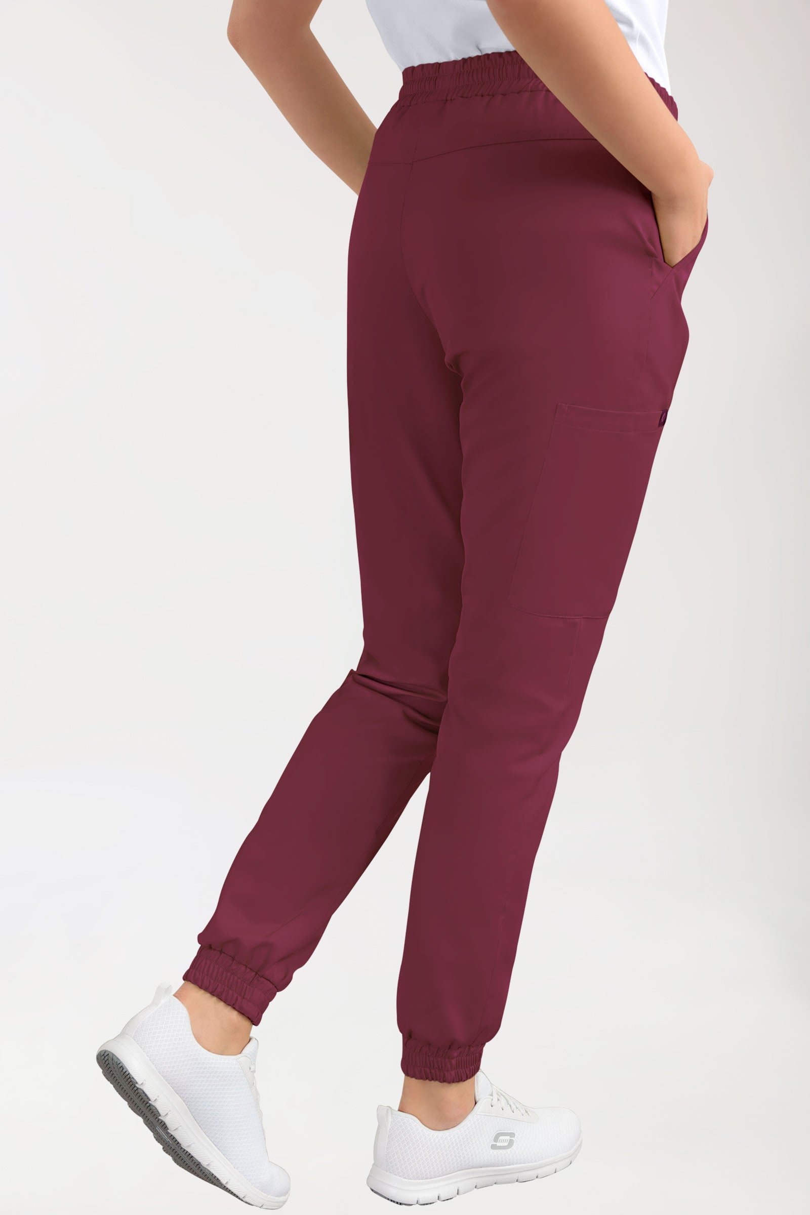 CORE cargo broek dames - joggingbroek style bordeaux