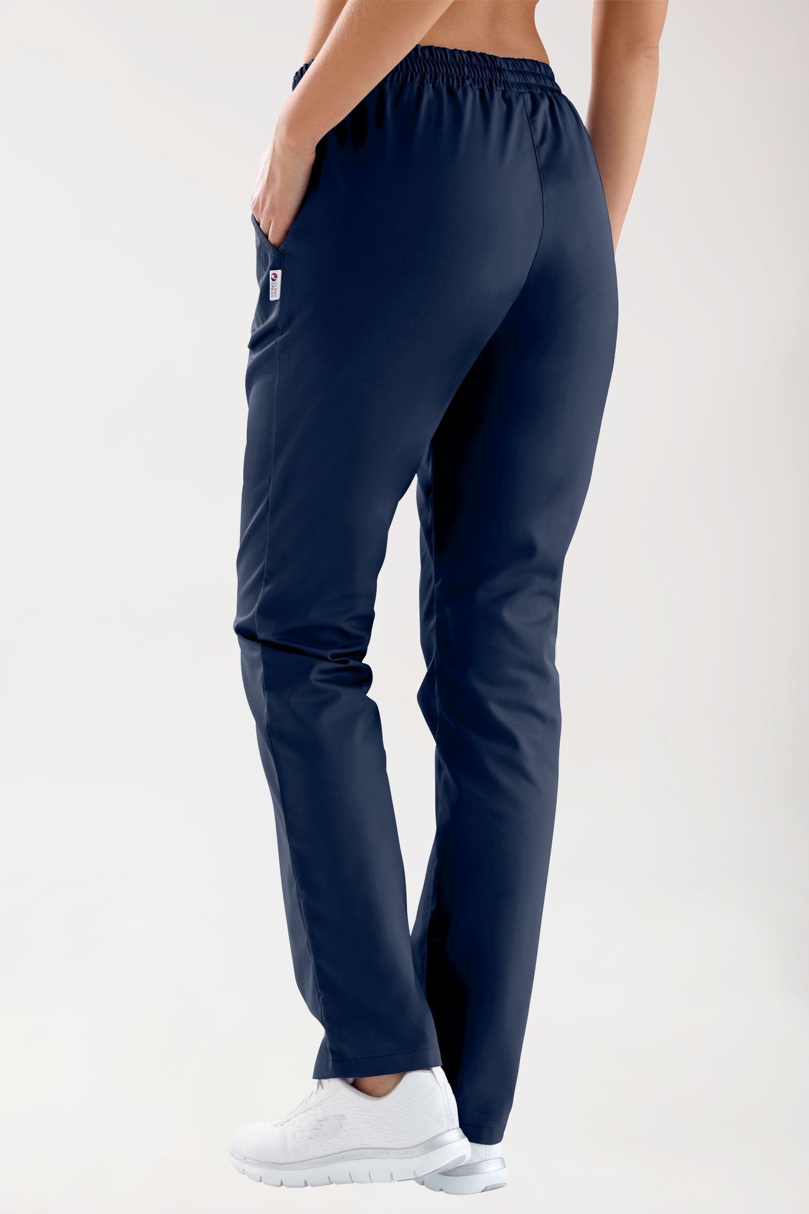 CORE broek dames - licht verlaagde boord navy