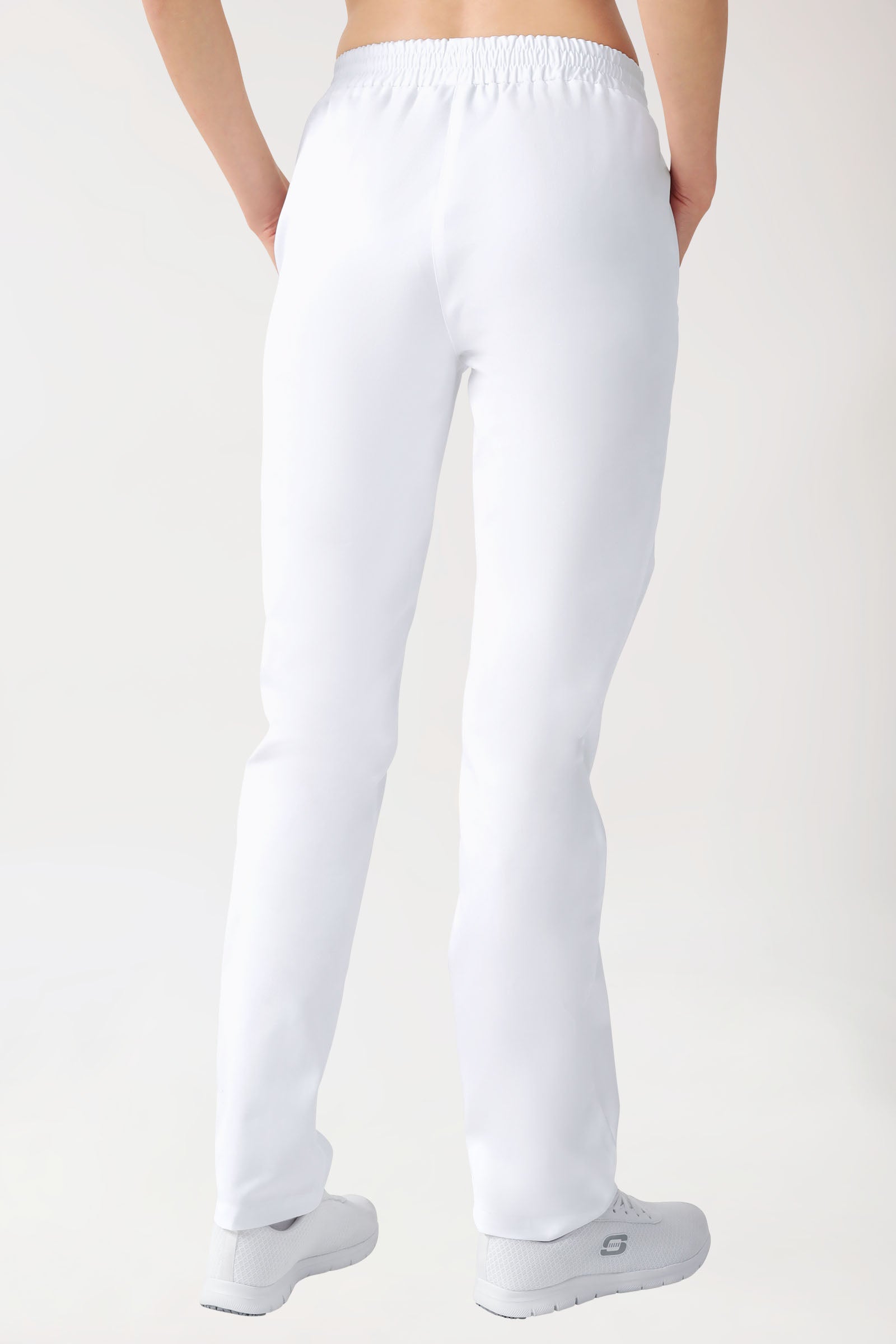 CORE broek dames - licht verlaagde boord wit