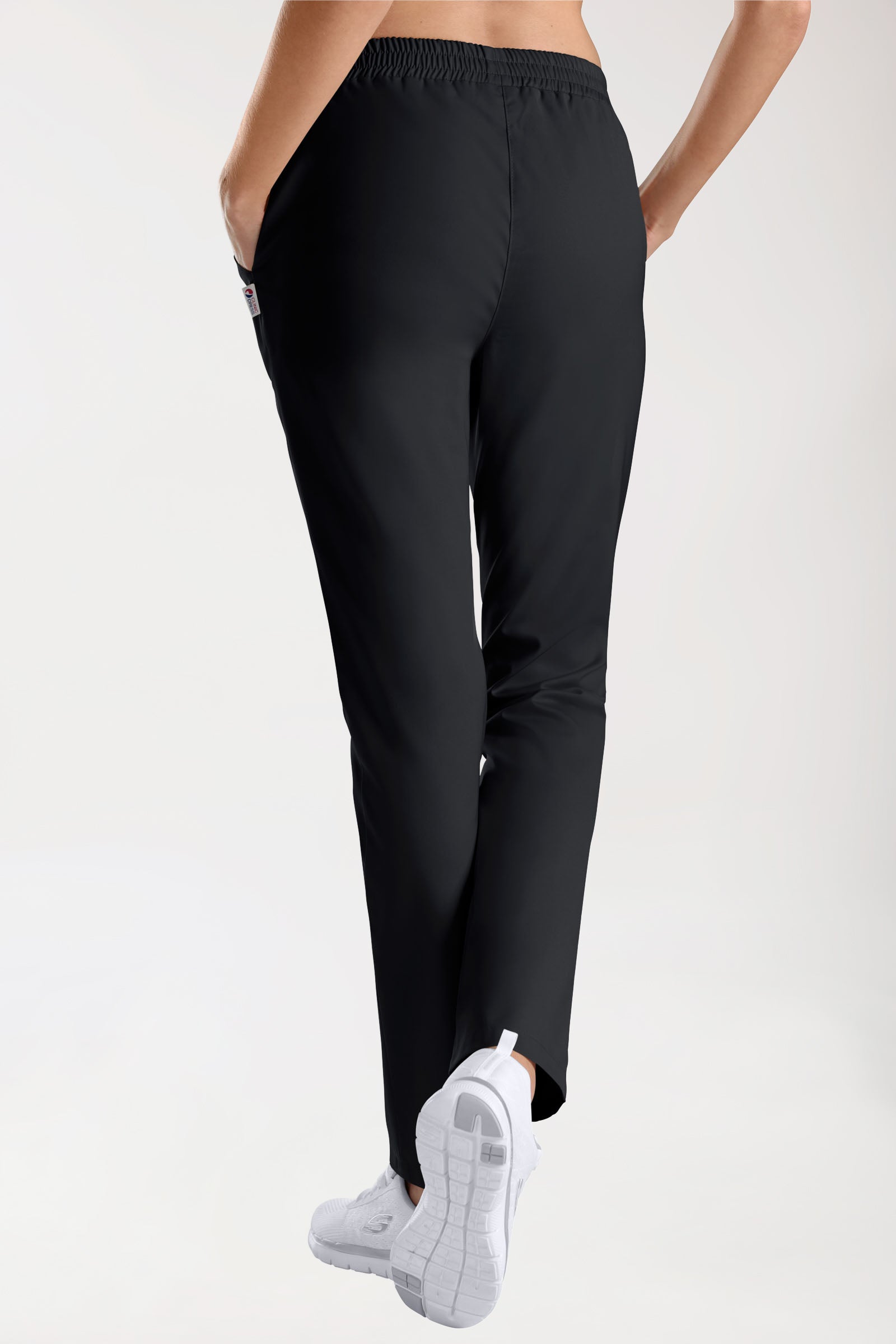 CORE broek dames - licht verlaagde boord zwart