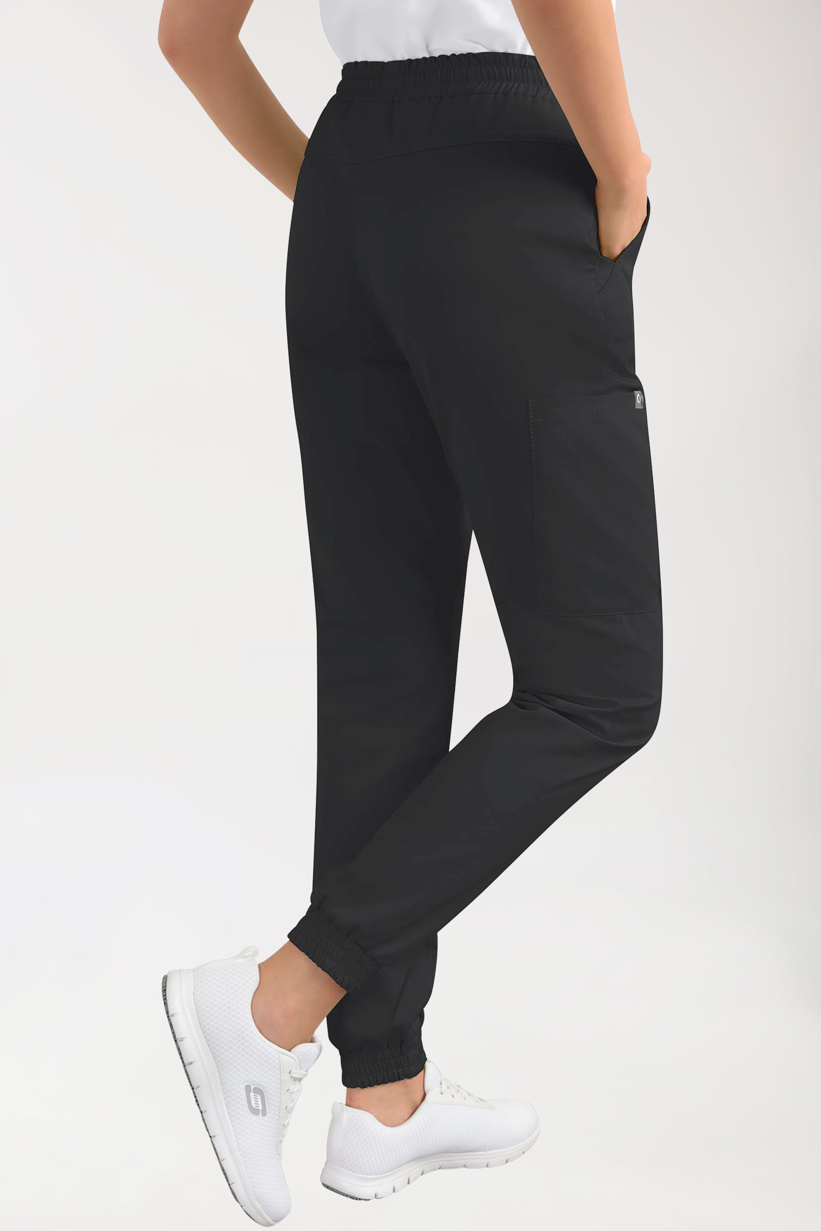 CORE cargo broek dames - joggingbroek style zwart