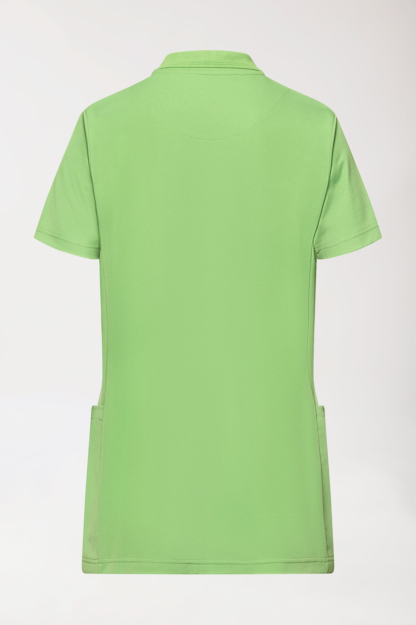 COMFY FLEX Stretch oversteektuniek dames - polokraag appelgroen
