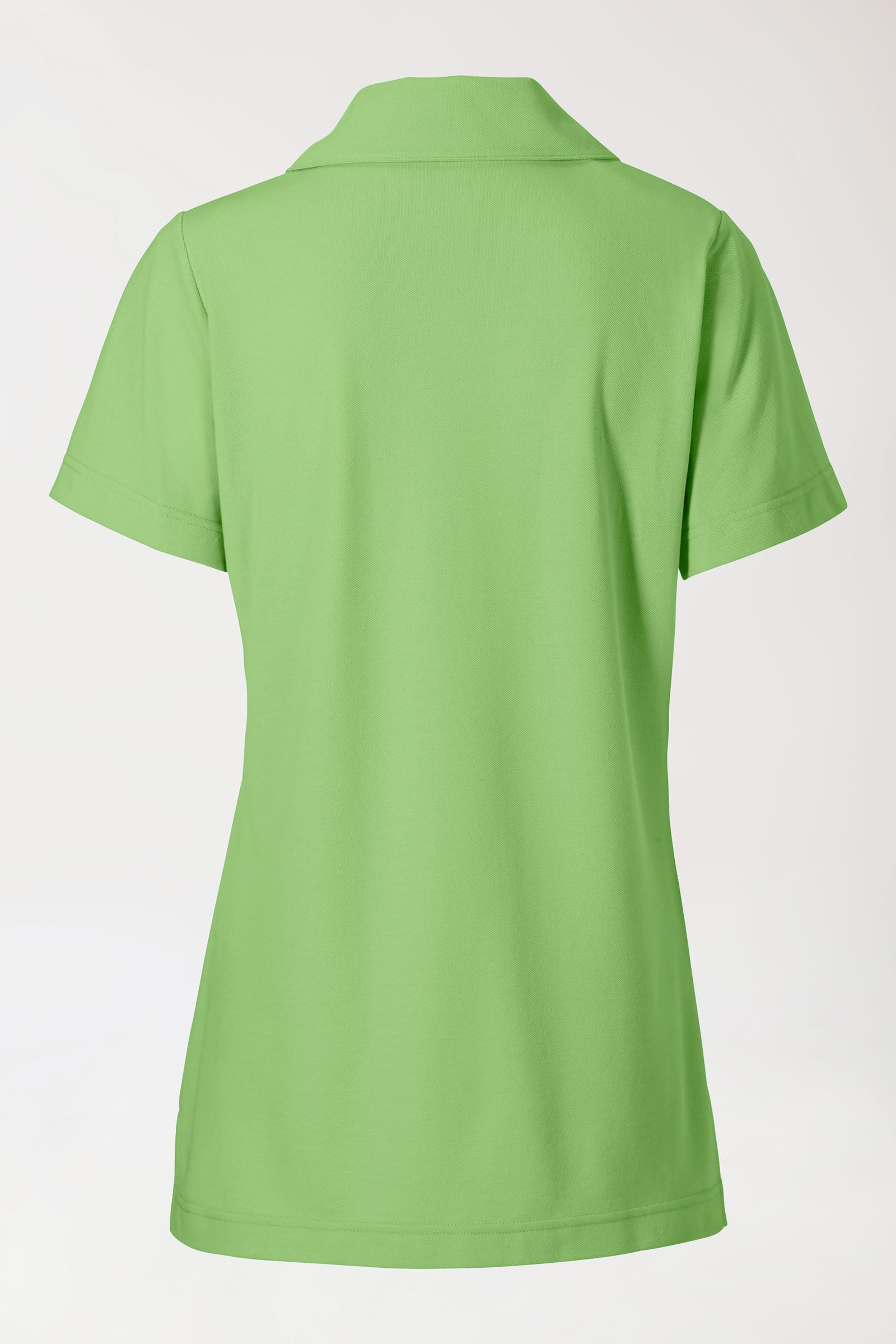 COMFY FLEX stretch oversteektuniek dames - sjaalkraag appelgroen