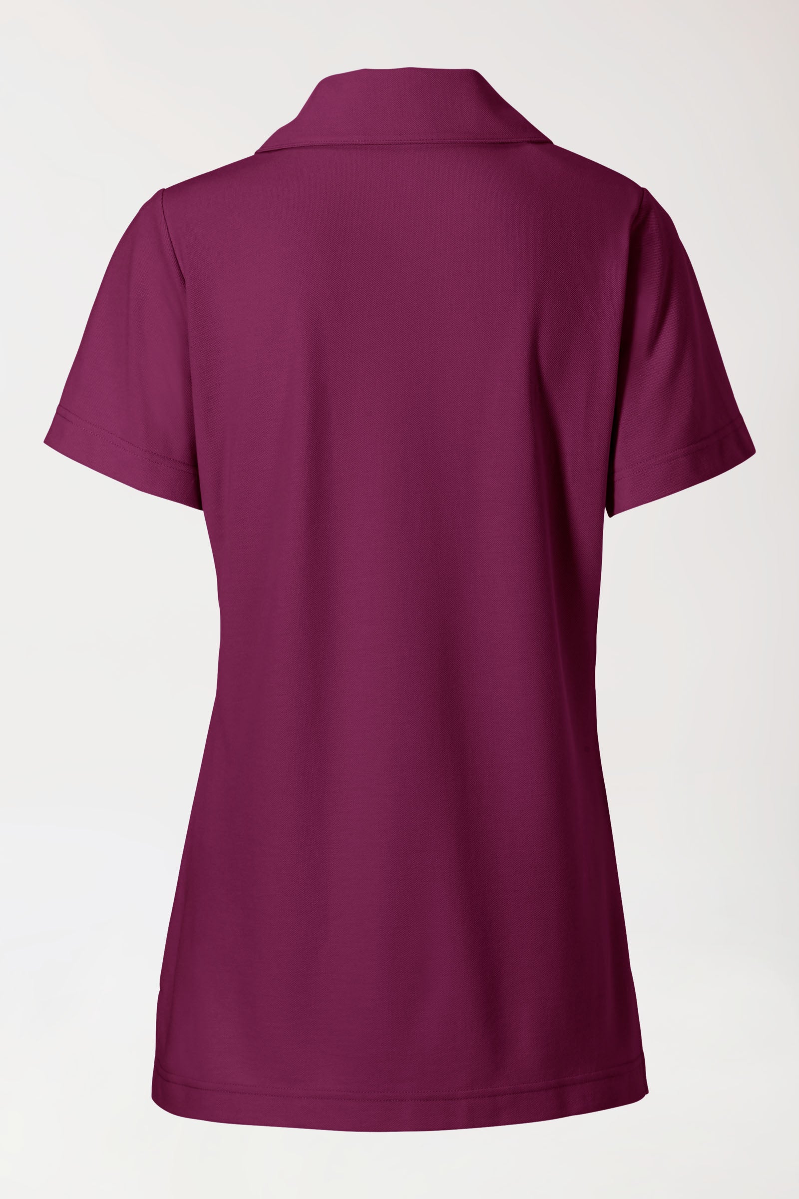 COMFY FLEX stretch oversteektuniek dames - sjaalkraag berry