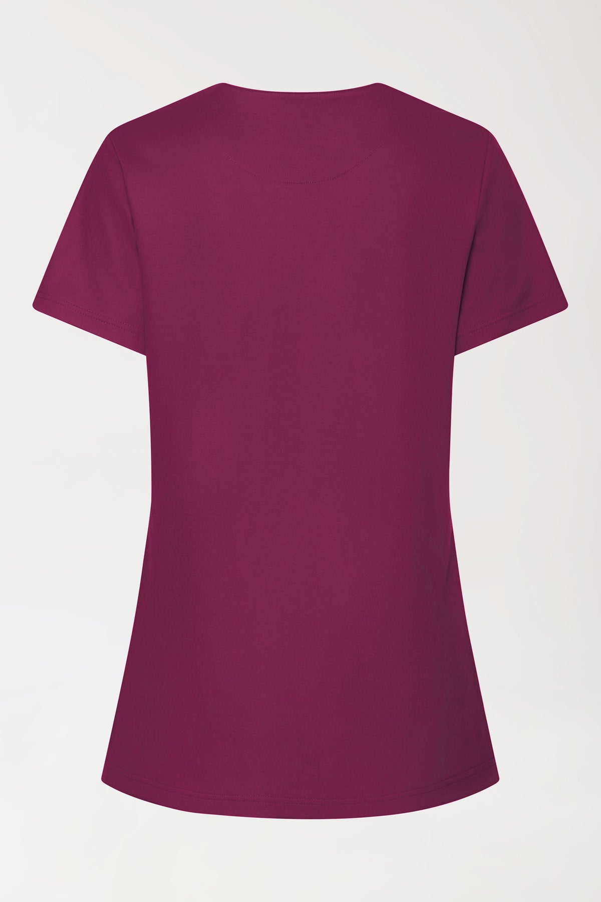 COMFY FLEX stretch oversteektuniek dames - met drukknopen berry