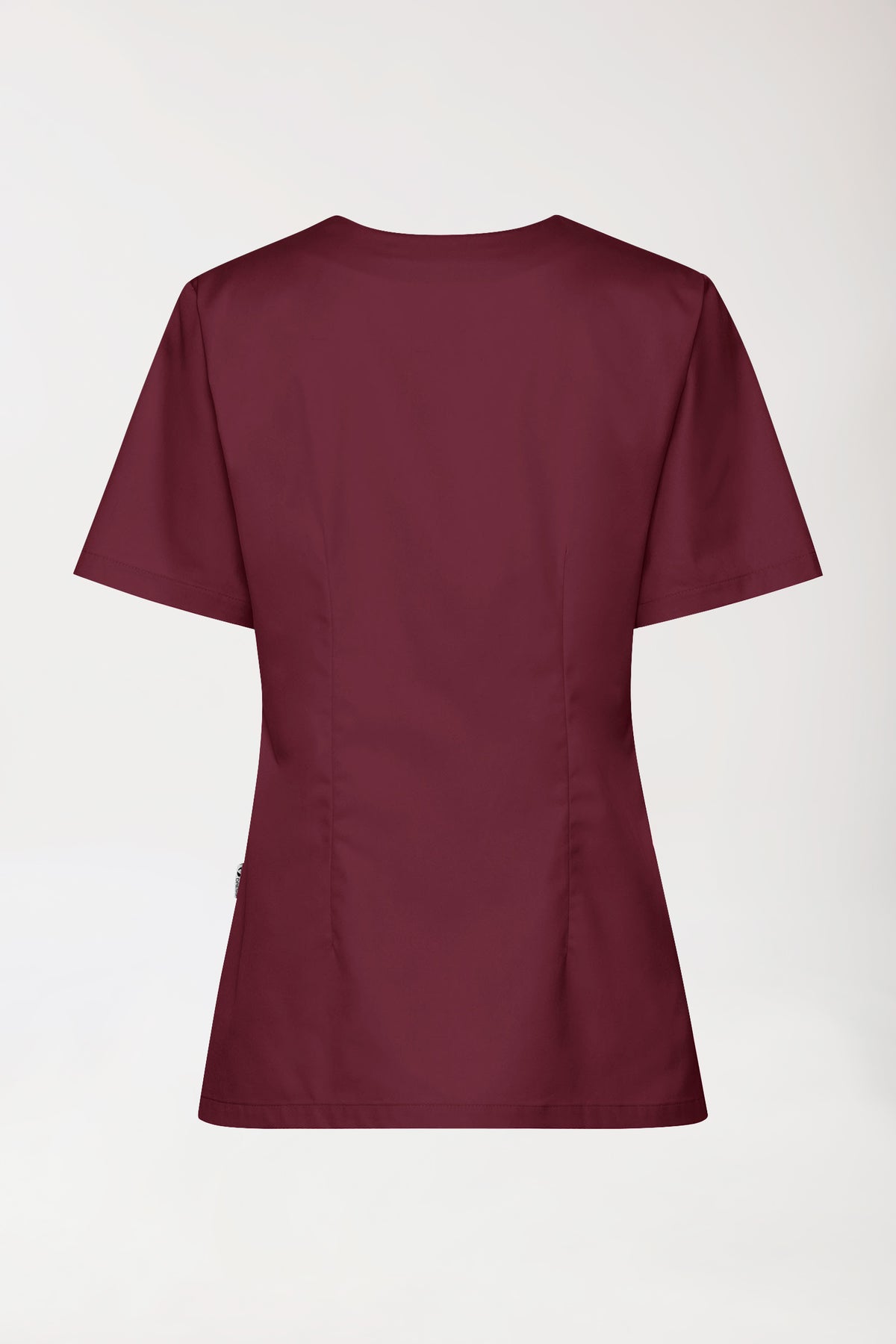 CORE oversteektuniek dames -5-pack- hartvormige hals bordeaux, Achterzijde view