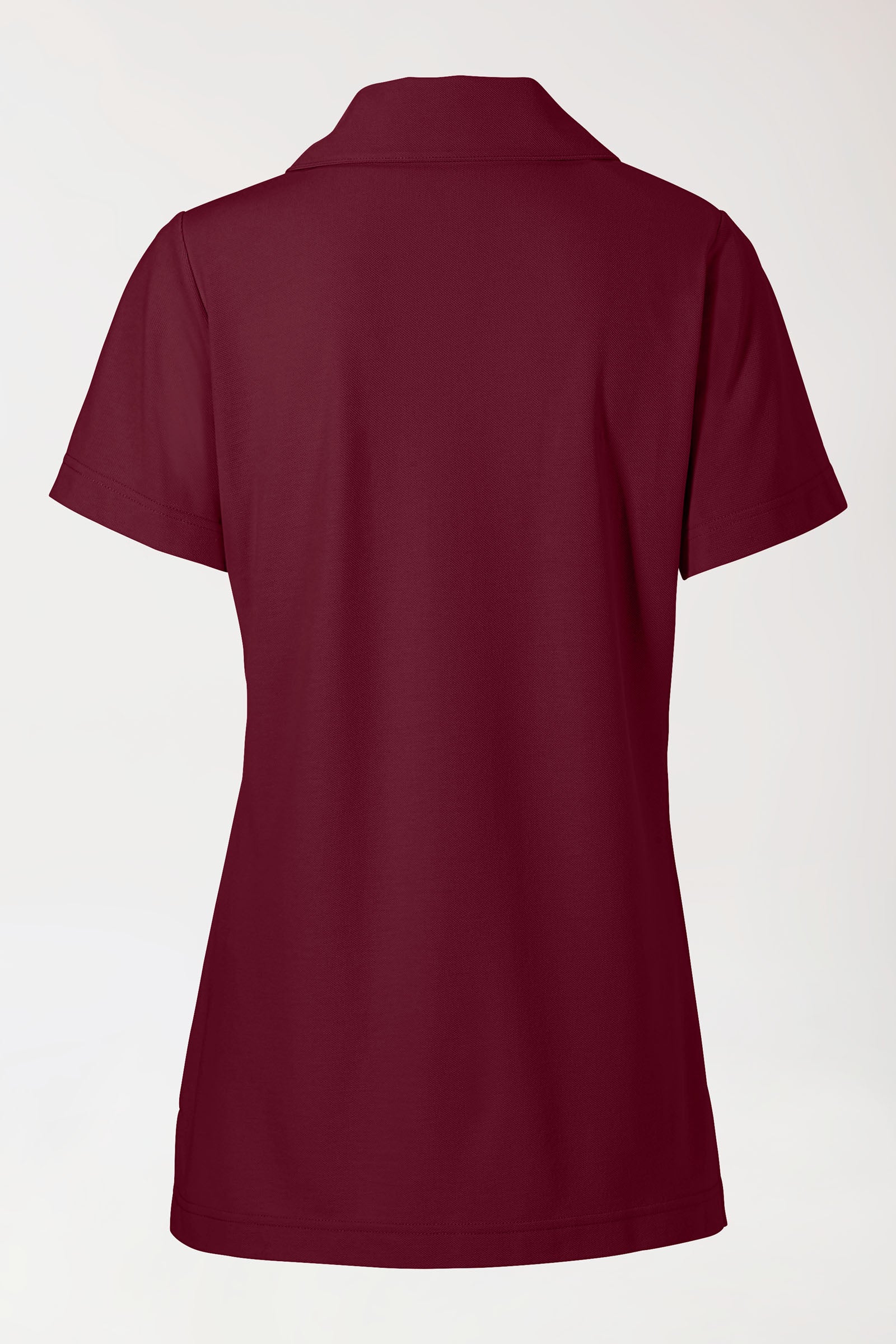 COMFY FLEX stretch oversteektuniek dames - sjaalkraag bordeaux