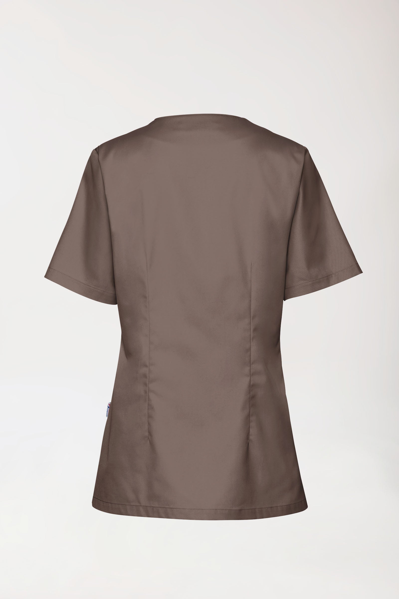 CORE oversteektuniek dames - hartvormige hals deep taupe