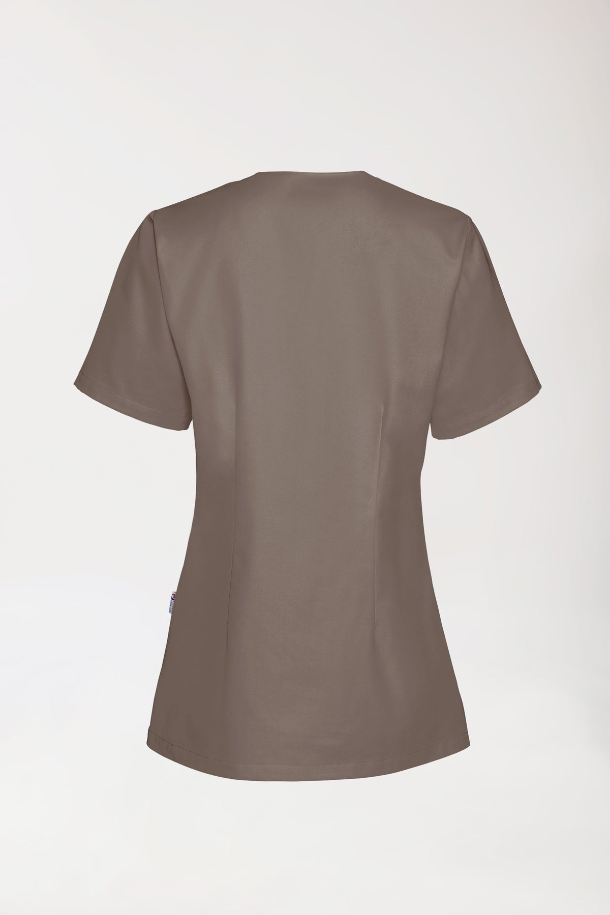 JUST STRONG oversteektuniek dames - V-hals deep taupe