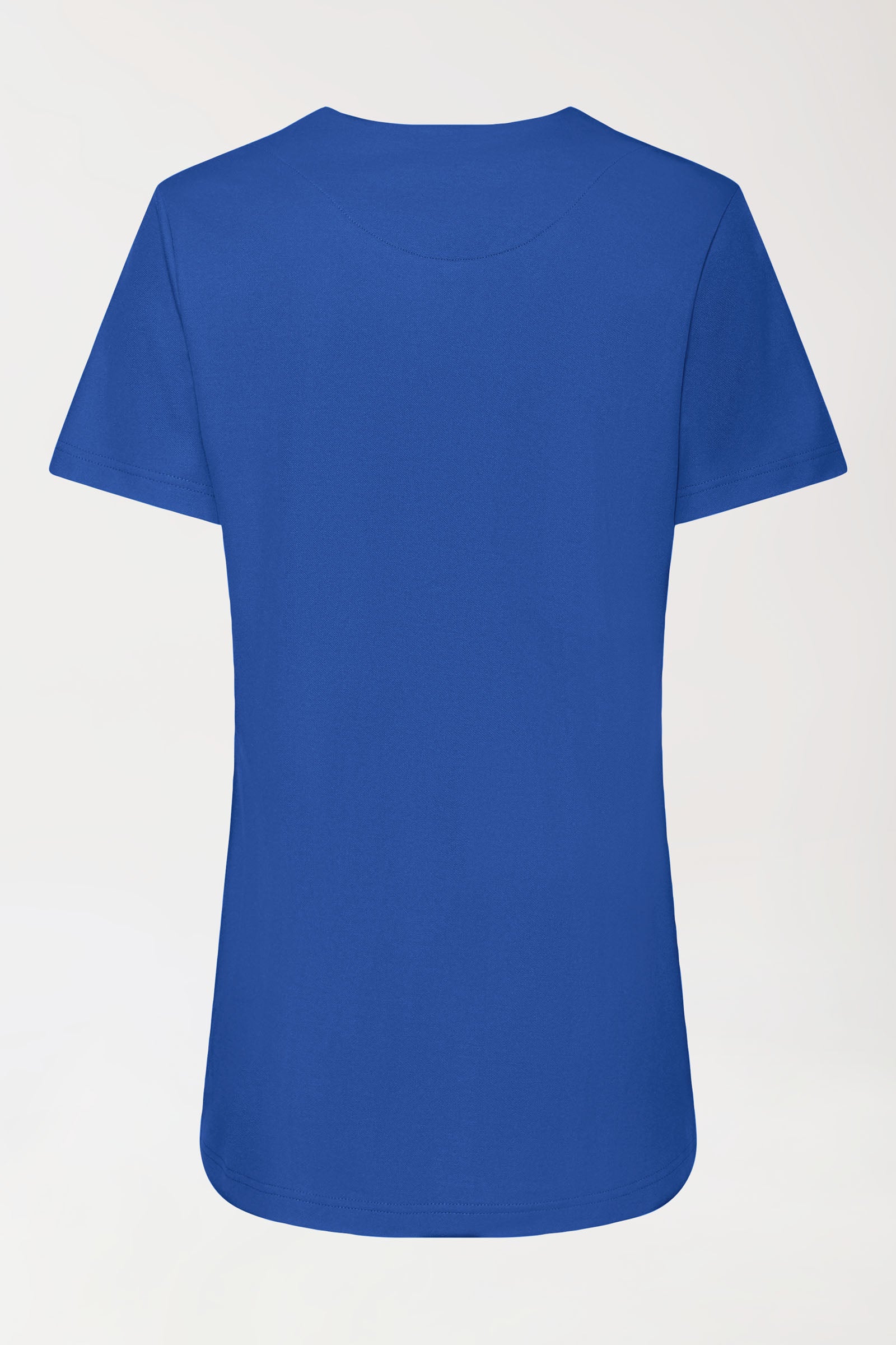COMFY FLEX stretch oversteektuniek dames - hartvormige hals koningsblauw