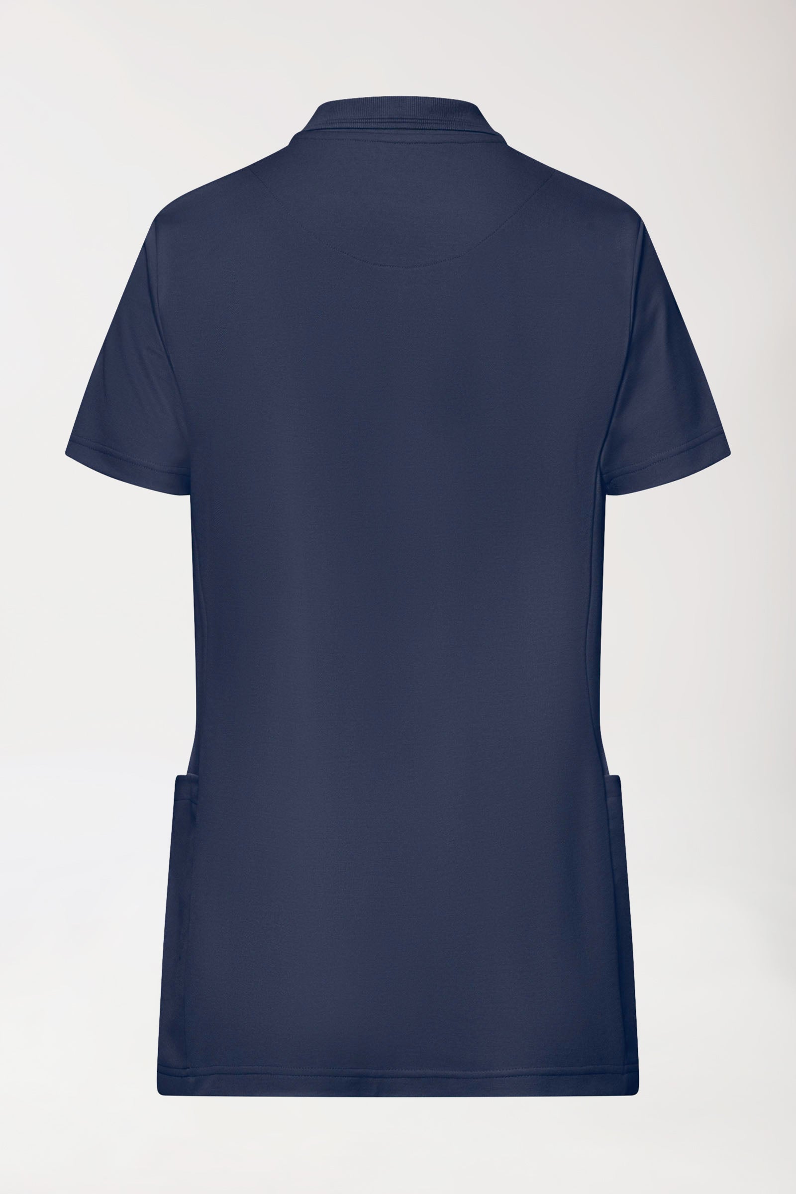 COMFY FLEX Stretch oversteektuniek dames - polokraag navy