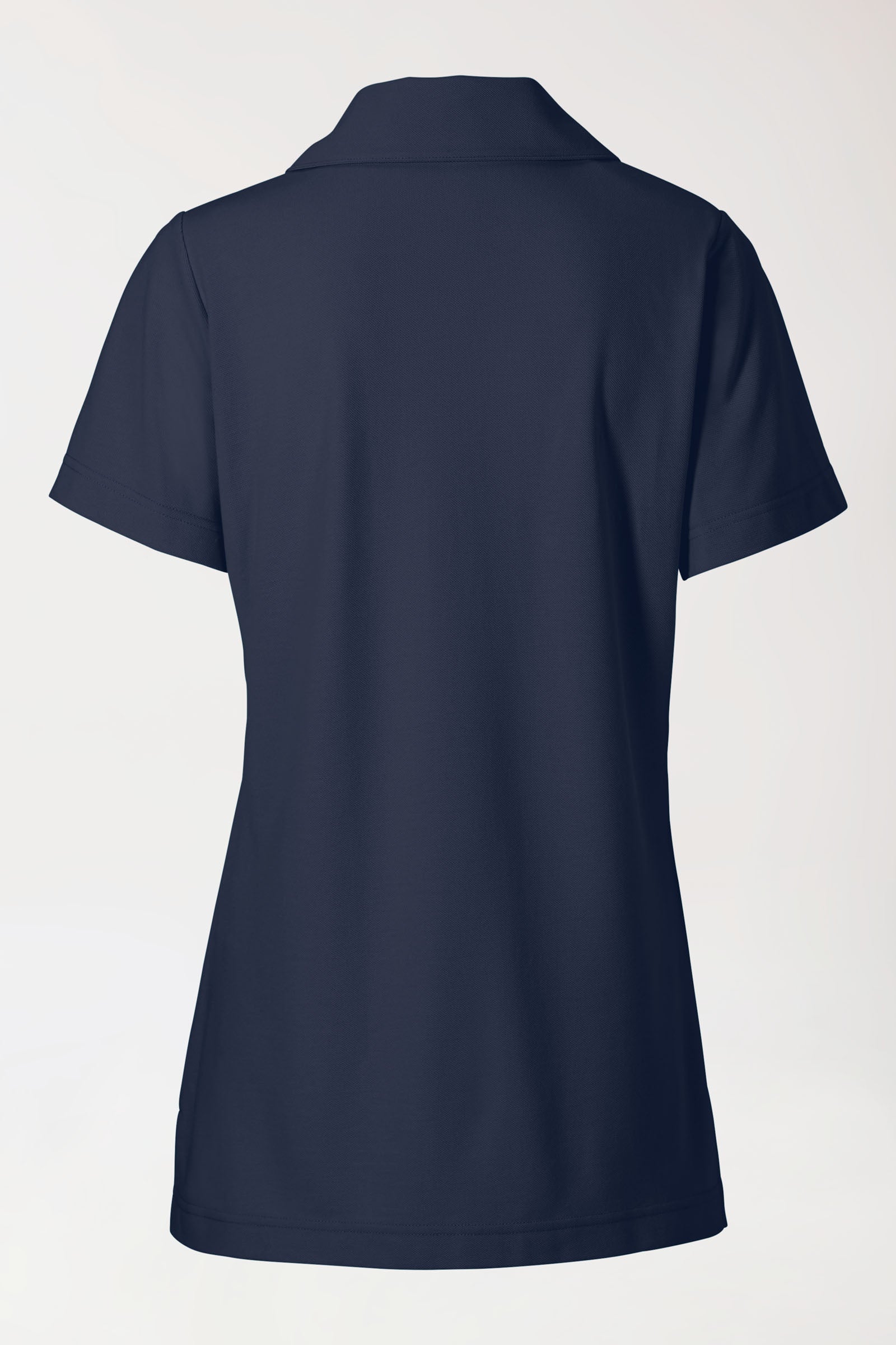 COMFY FLEX stretch oversteektuniek dames - sjaalkraag navy