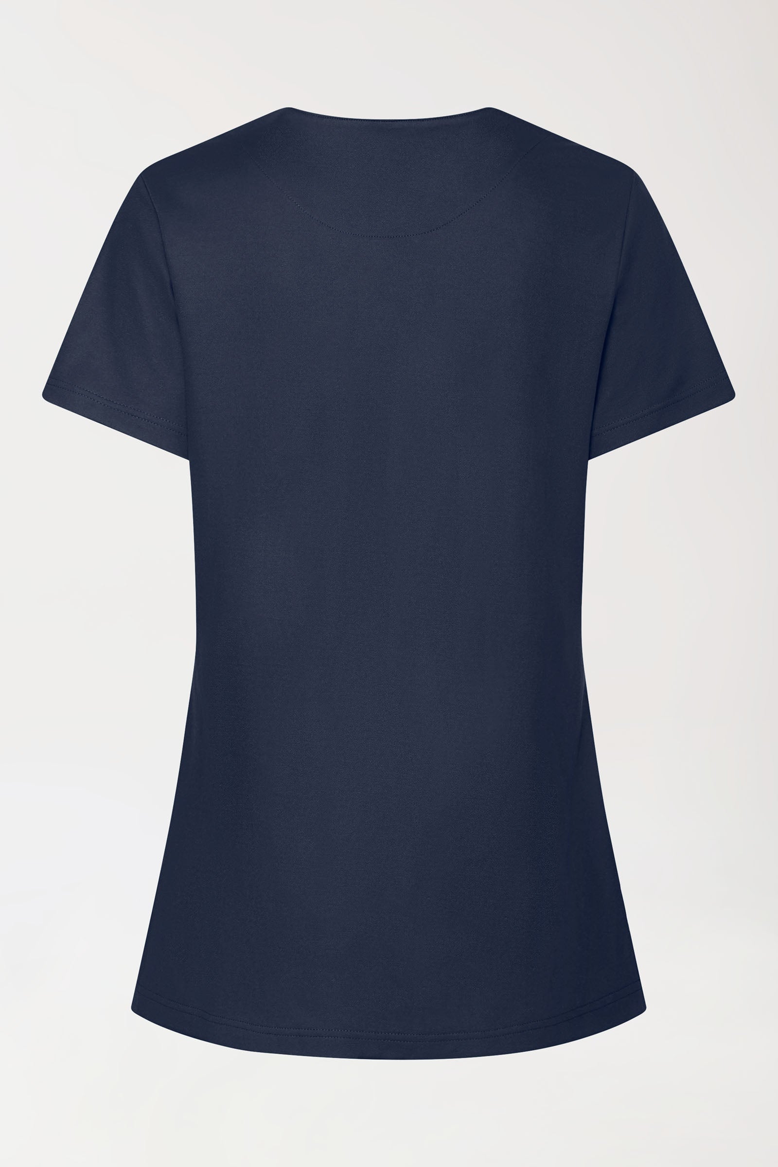 COMFY FLEX stretch oversteektuniek dames - met drukknopen navy