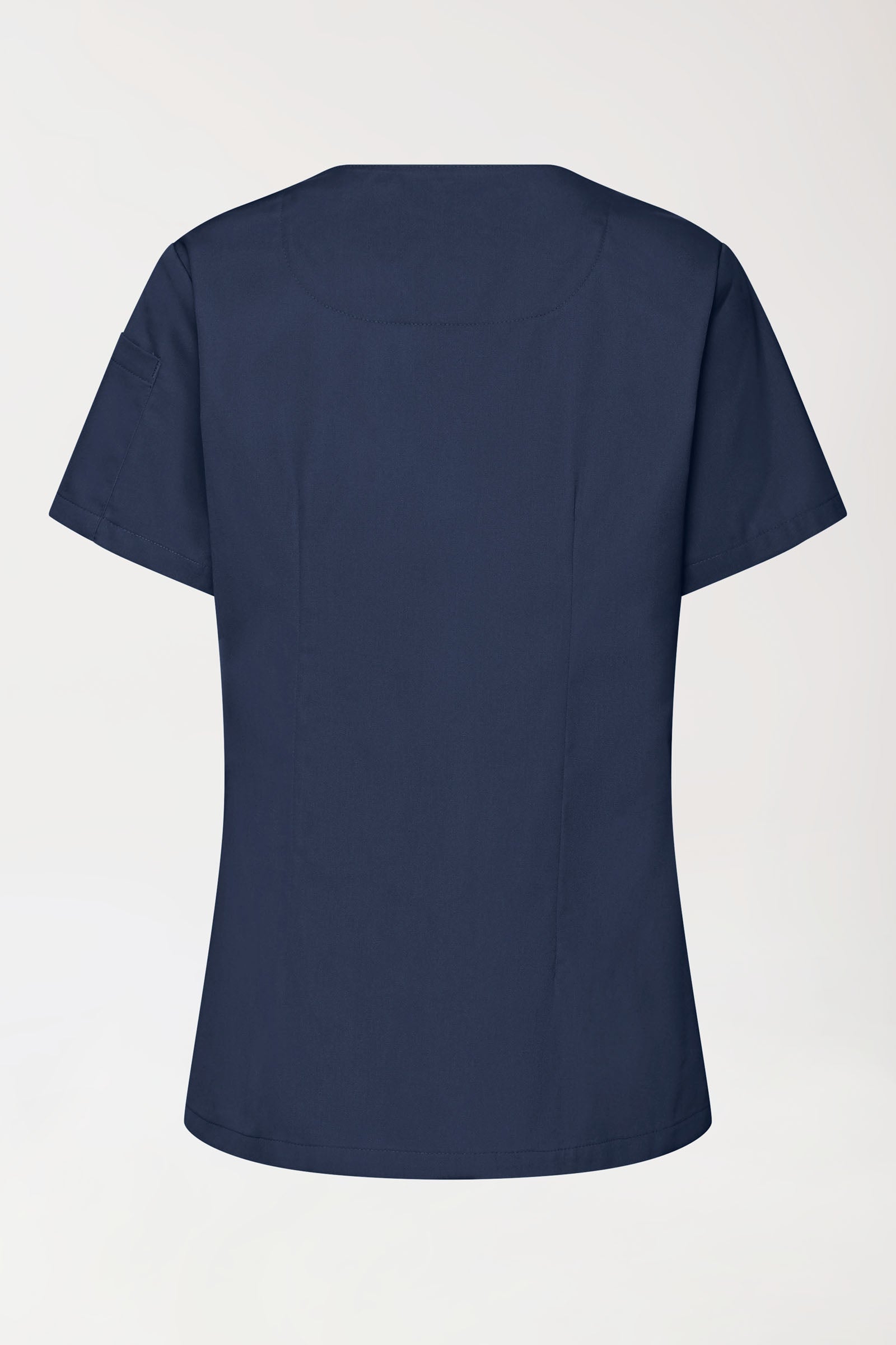 GREEN Stretch oversteektuniek dames - V-hals navy
