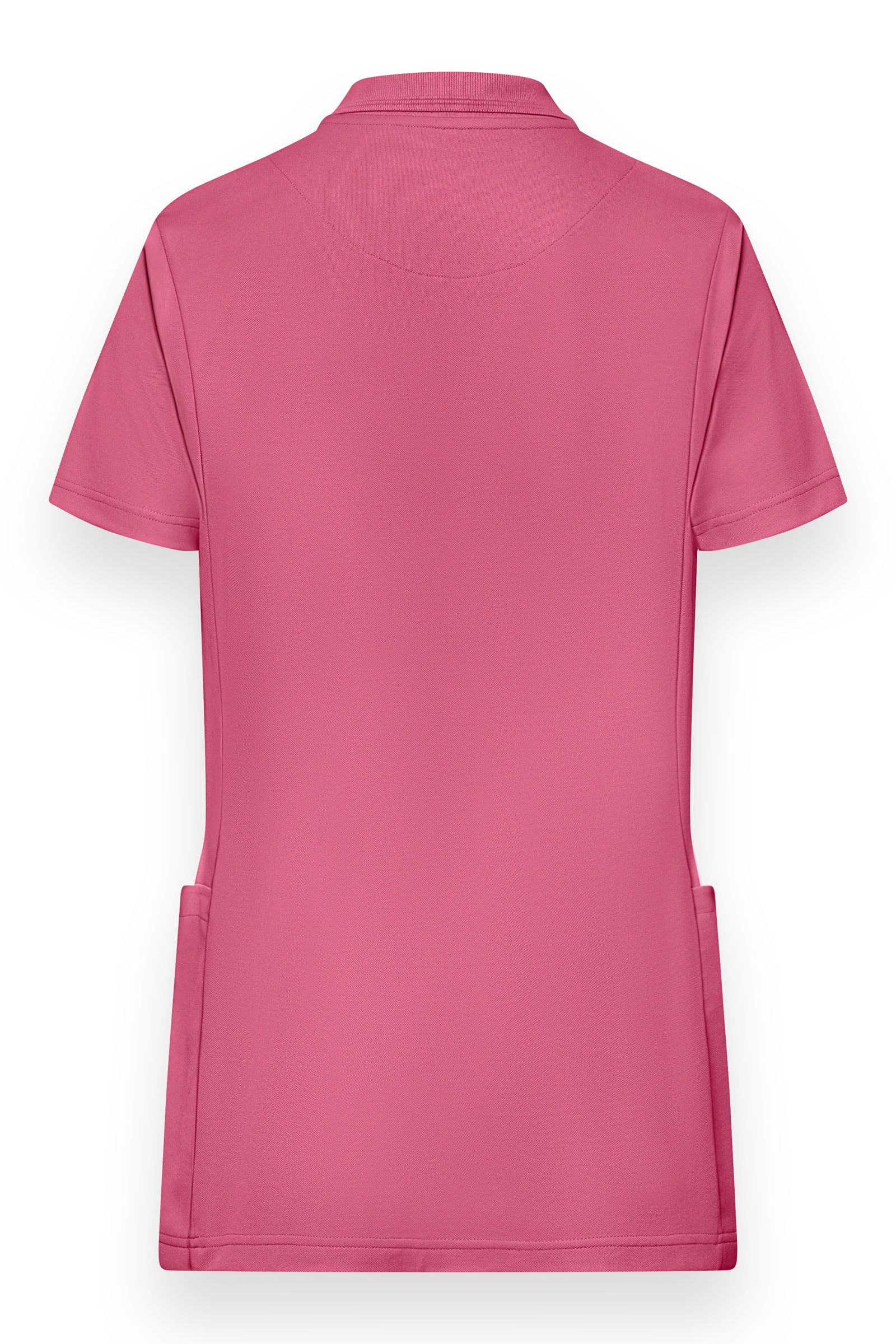 COMFY FLEX Stretch oversteektuniek dames - polokraag oud rose