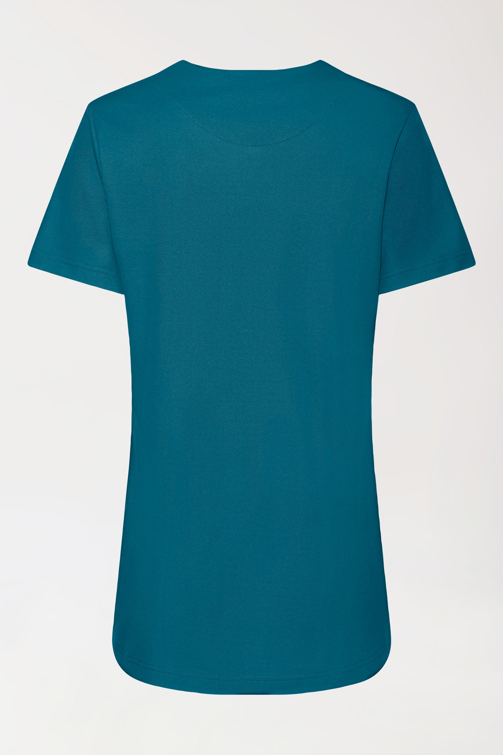 COMFY FLEX stretch oversteektuniek dames - hartvormige hals petrol