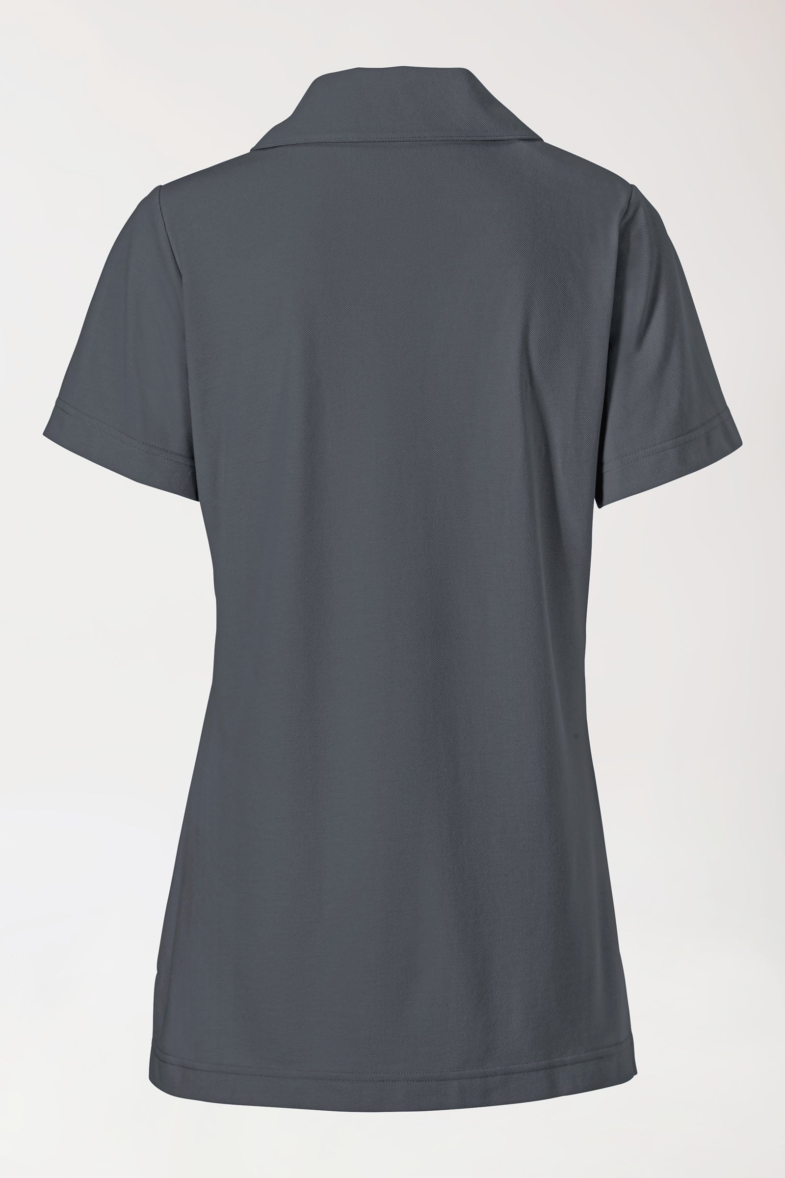 COMFY FLEX stretch oversteektuniek dames - sjaalkraag steengrijs