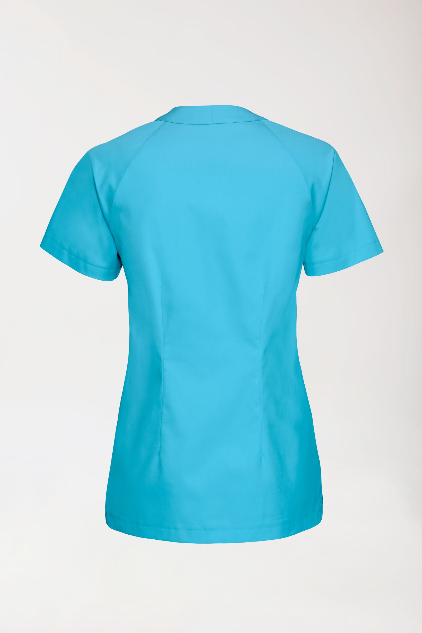 CORE oversteektuniek dames - V-hals turquoise, Achterzijde view