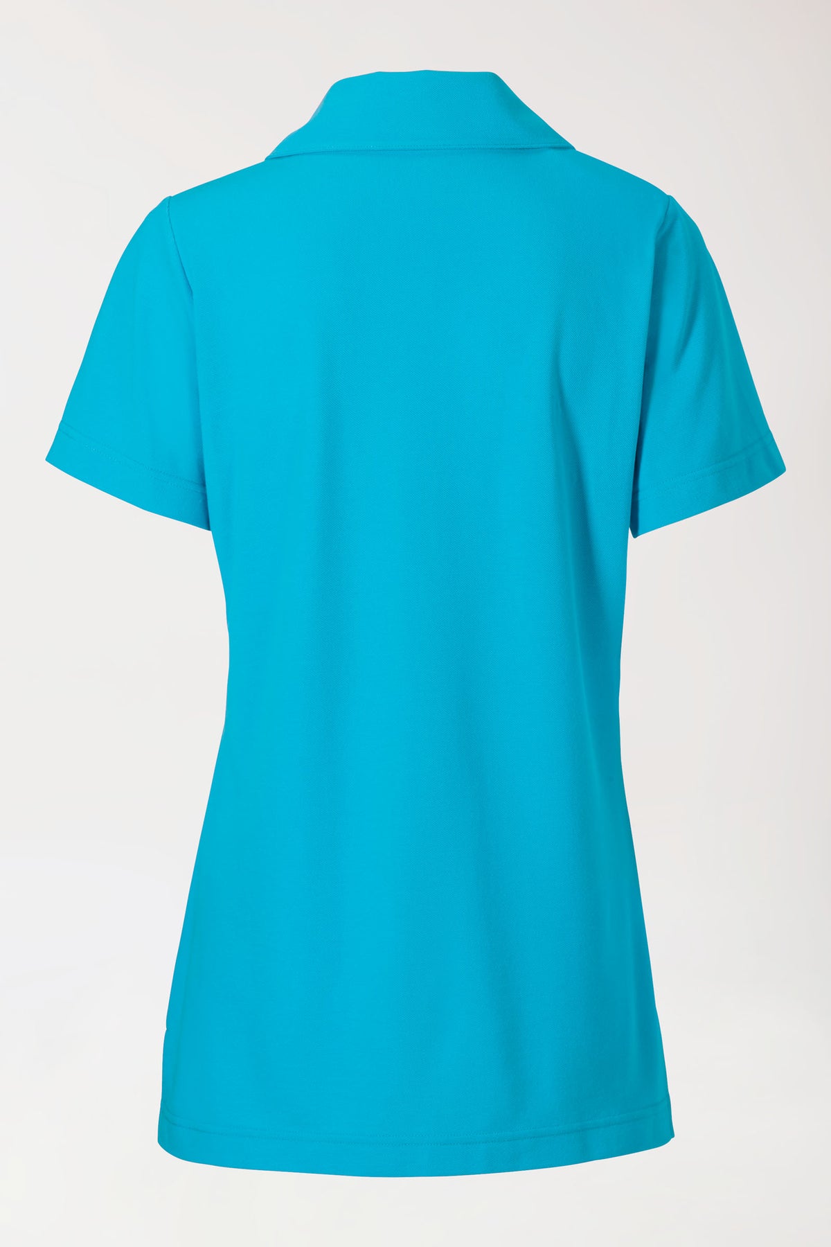 COMFY FLEX stretch oversteektuniek dames - sjaalkraag turquoise