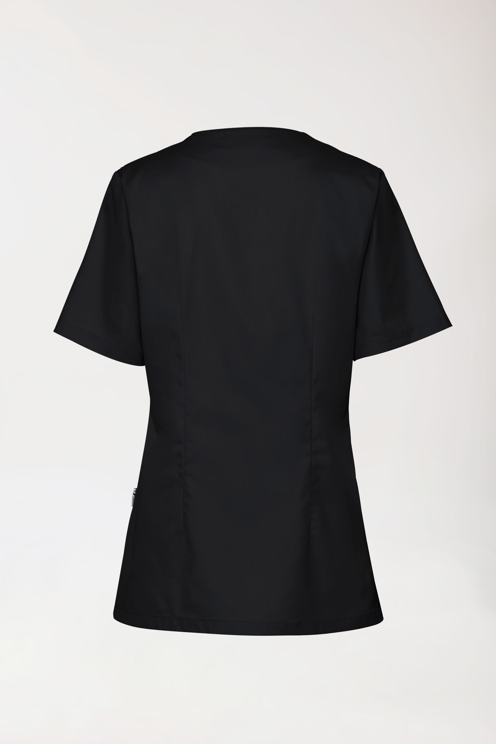 CORE oversteektuniek dames - hartvormige hals zwart