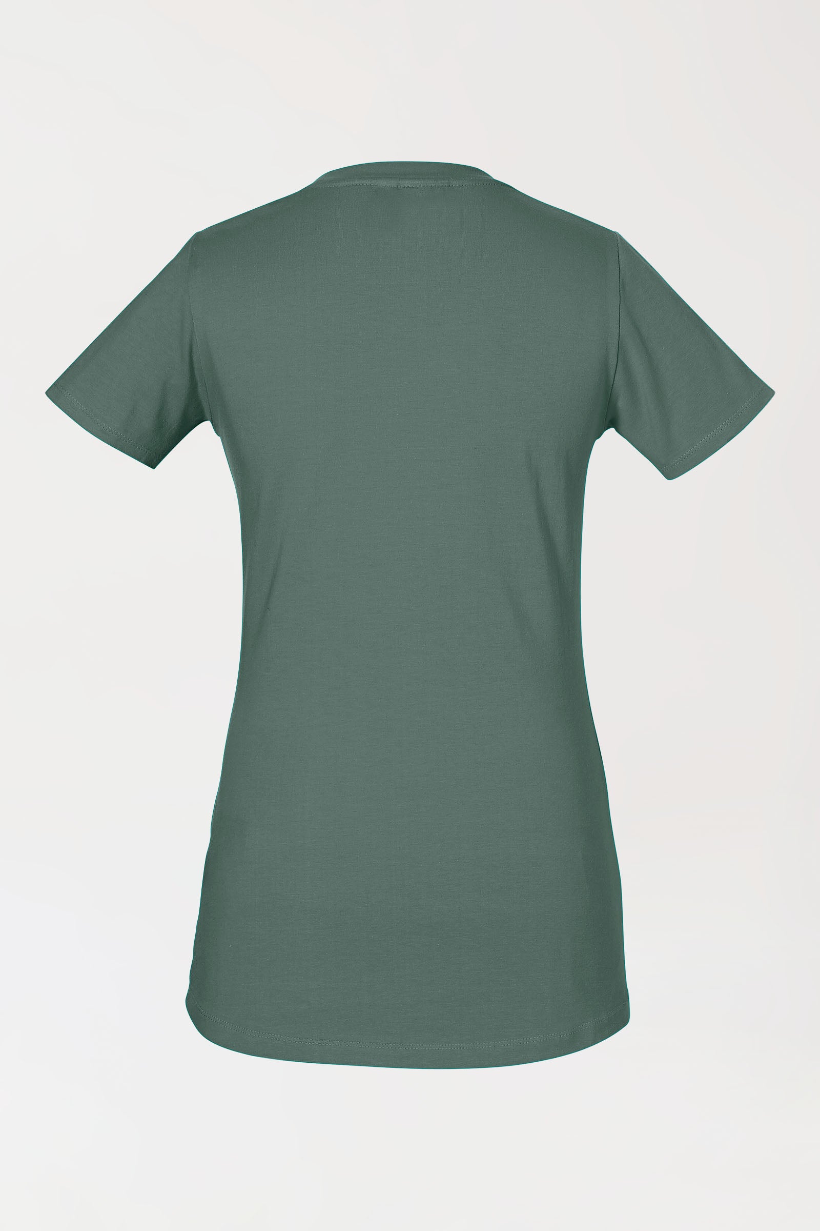 CORE Shirt Damen - Rundhalsausschnitt donkergroen