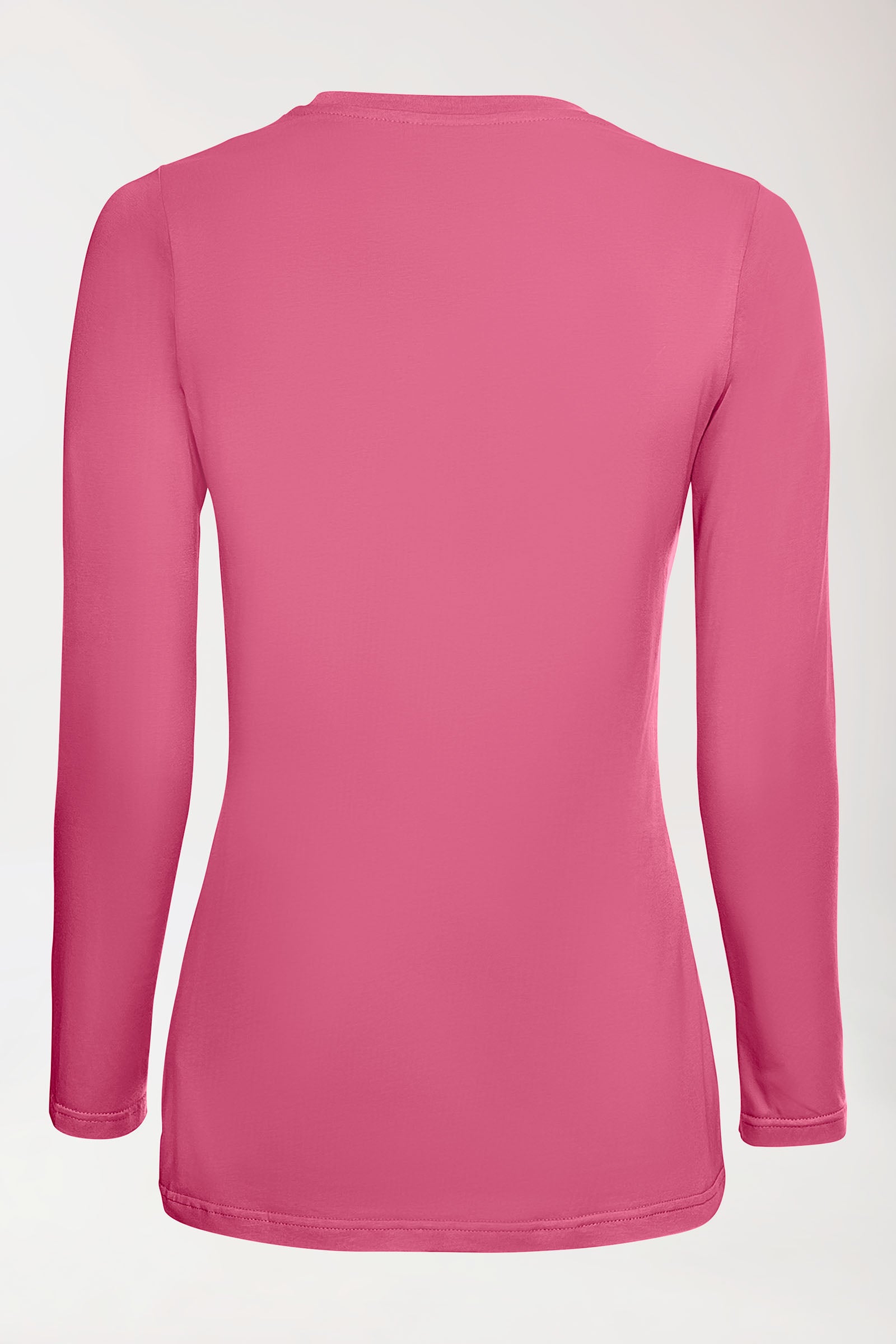 CORE shirt dames - 1/1 arm oud rose, Achterzijde view