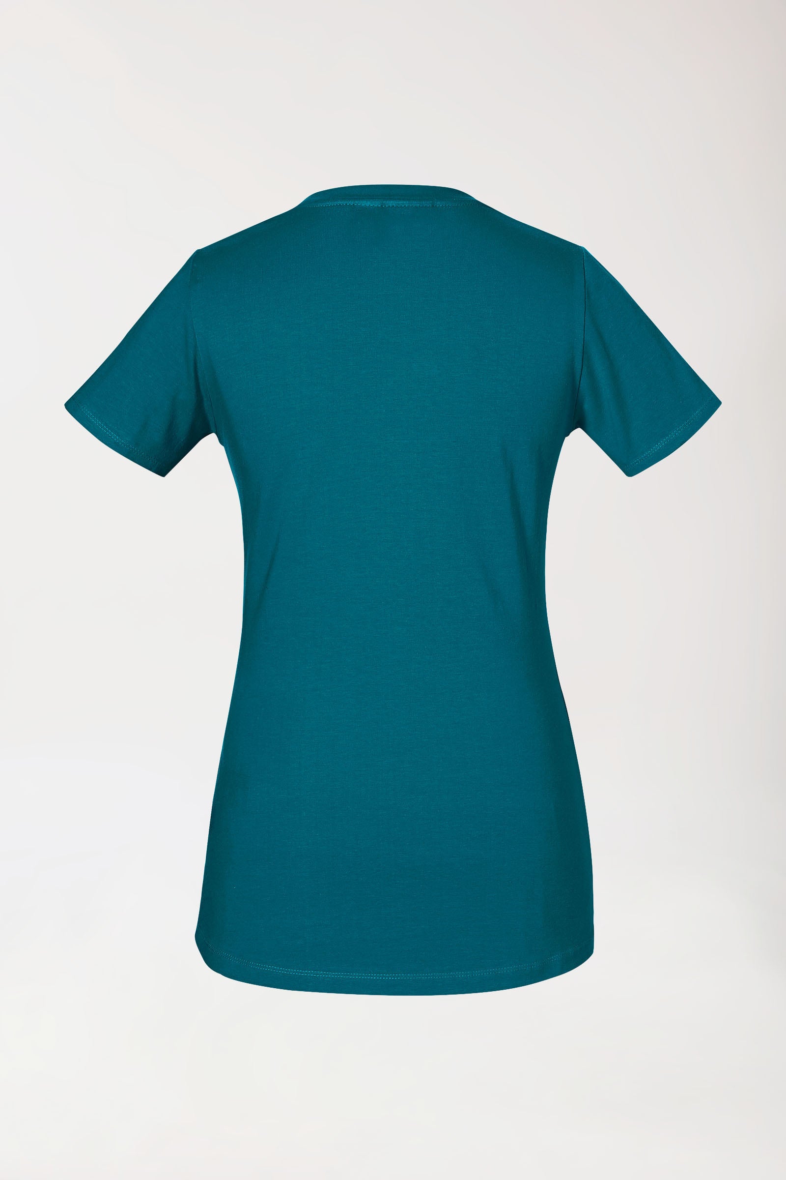CORE shirt dames - ronde hals petrol, Achterzijde view
