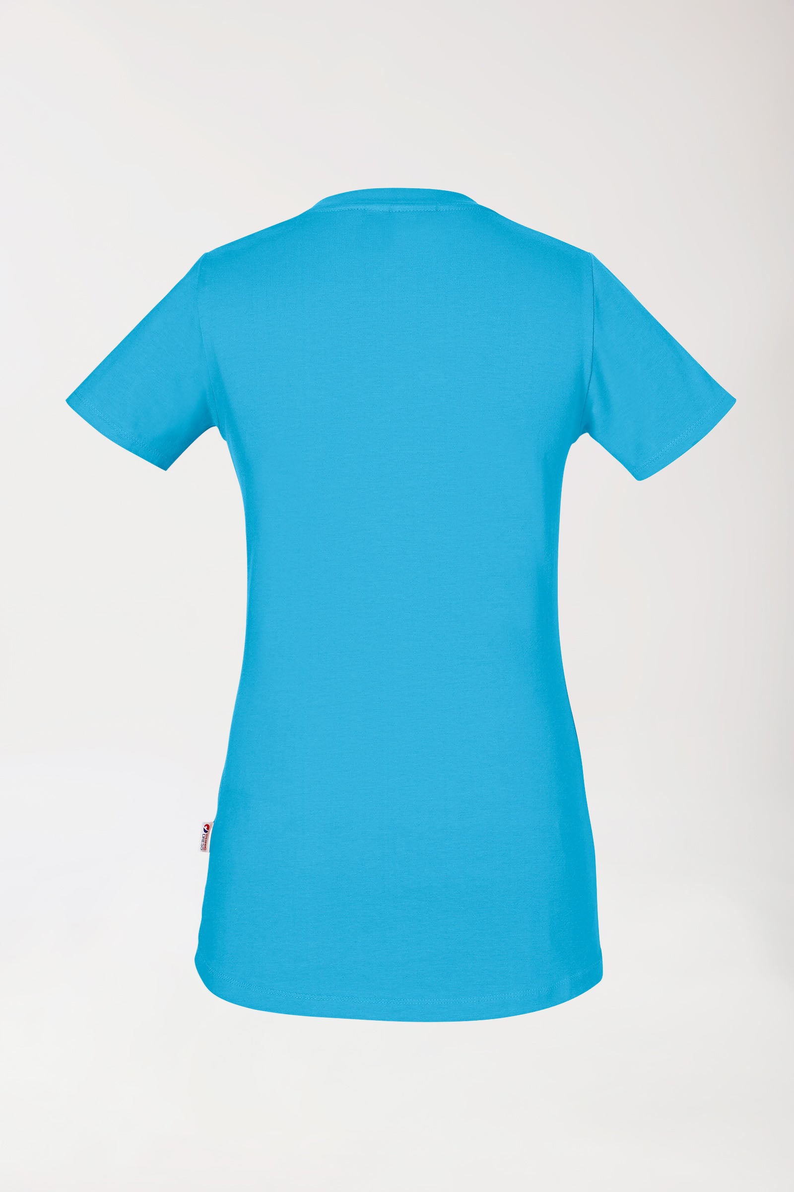 CORE shirt dames - ronde hals turquoise, Achterzijde view