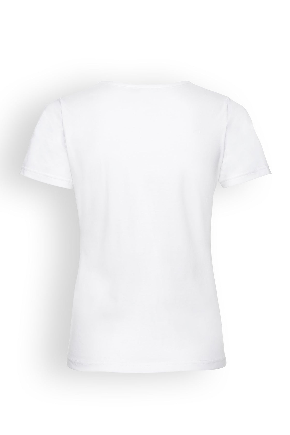 Katoenen shirts dames 2-pack - 1/2 mouw wit