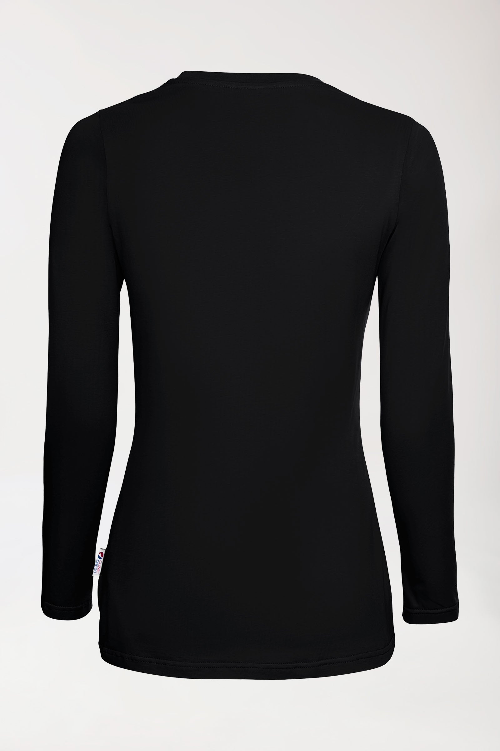 CORE shirt dames - 1/1 arm zwart, Achterzijde view