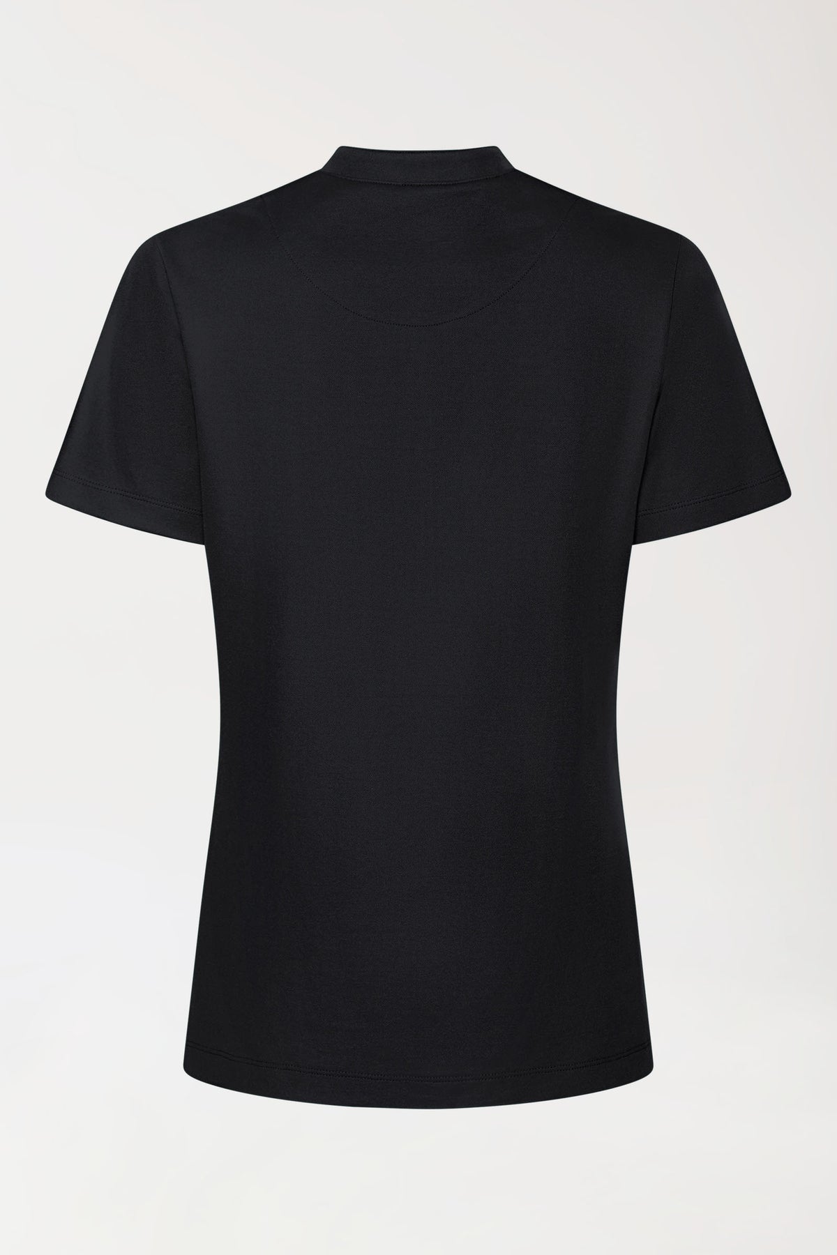 COMFY FLEX stretch shirt dames - opstaande kraag zwart