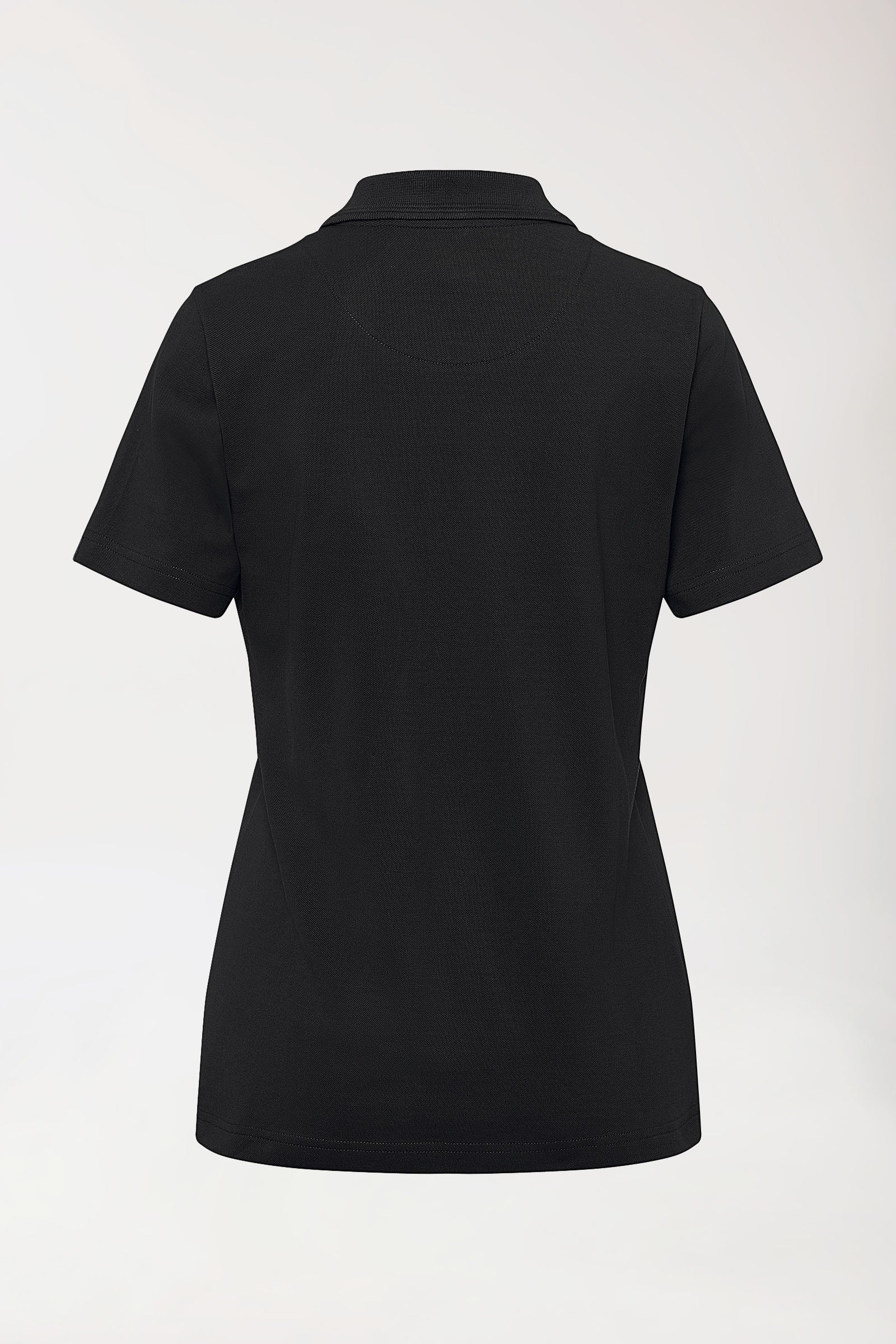 COMFY FLEX stretch shirt dames - polokraag zwart