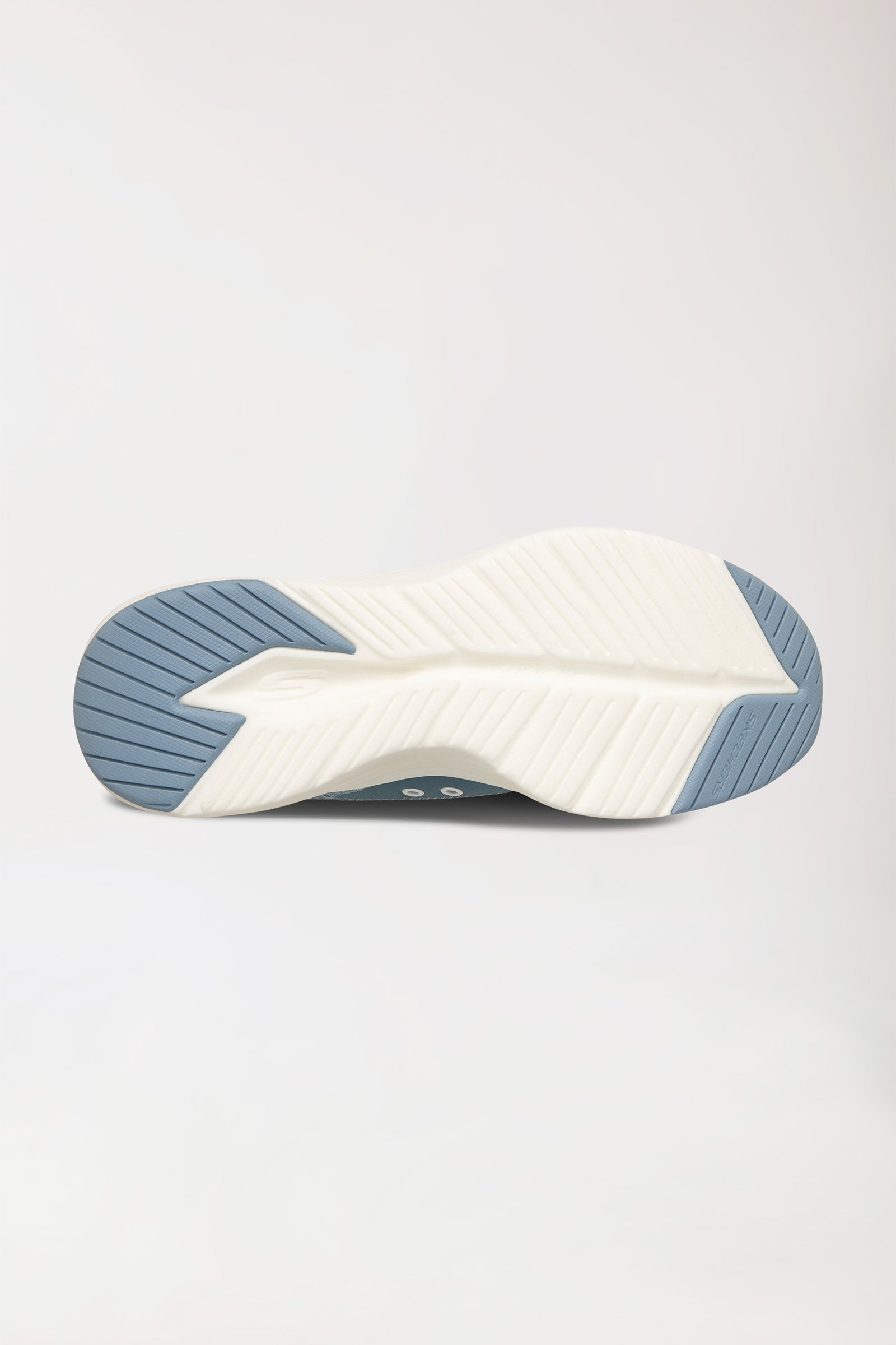 Dames sneaker-SKECHERS Slip-ins-wit/lichtblauw