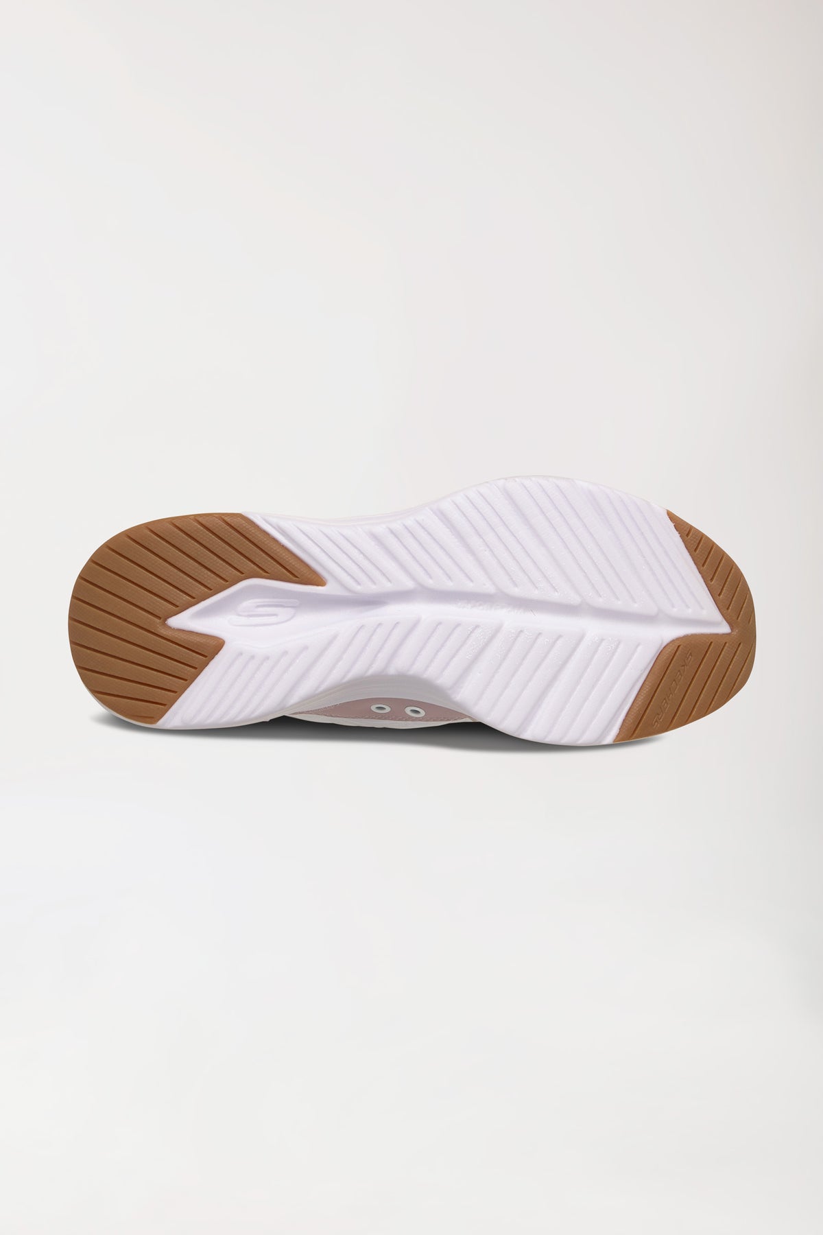 Dames sneaker-SKECHERS Slip-ins-wit/rosé