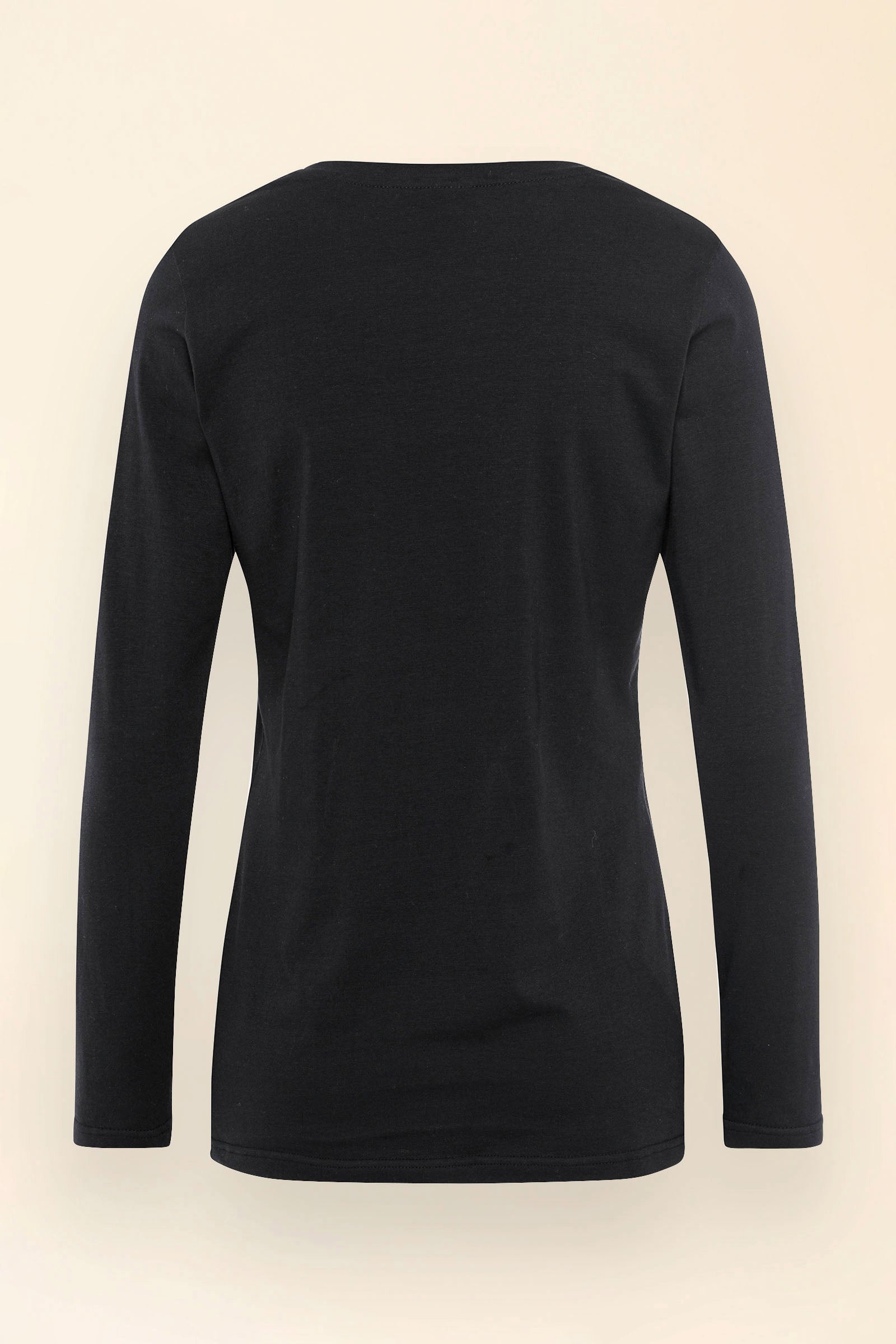 KAERE shirt dames - lange mouw zwart