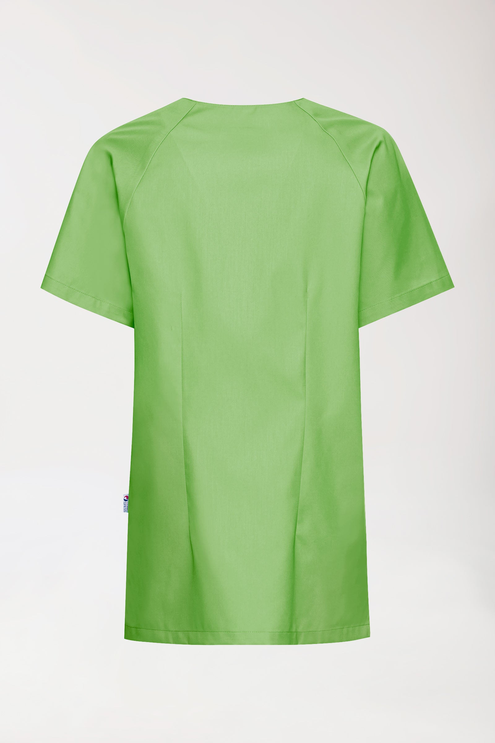 CORE tuniek dames - doorknoopsluiting appelgroen