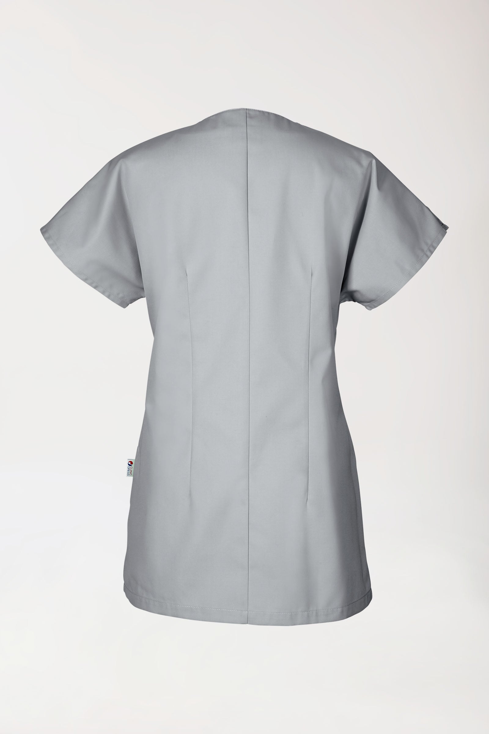 JUST STRONG tuniek dames - doorknoopsluiting grijs