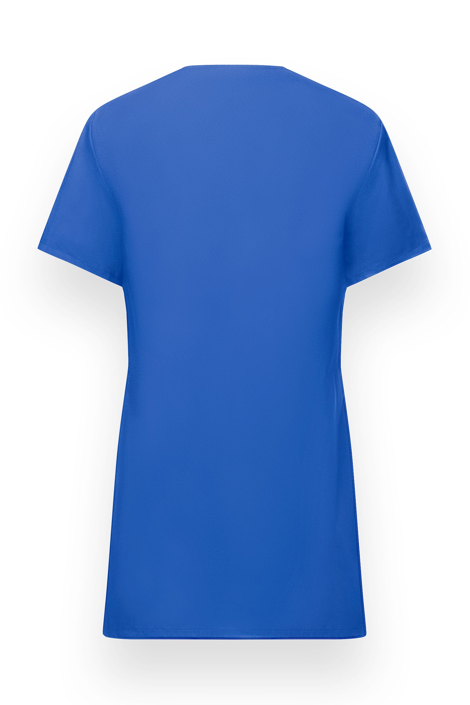 Tuniek dames - met knoopsluiting koningsblauw