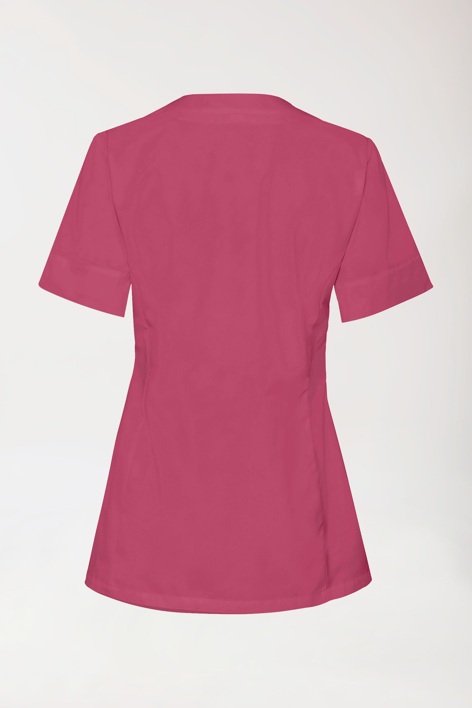 Tuniek dames - bedekte knoopsluiting oud rose
