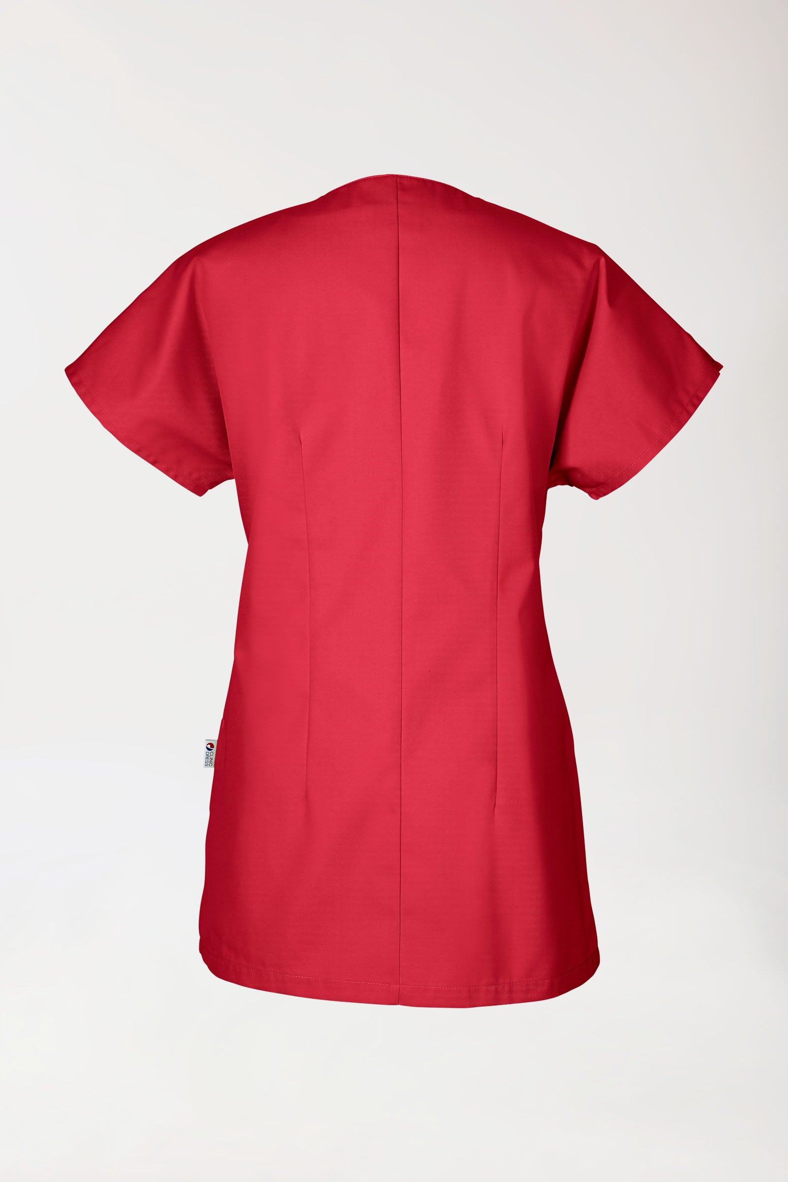 JUST STRONG tuniek dames - doorknoopsluiting rood