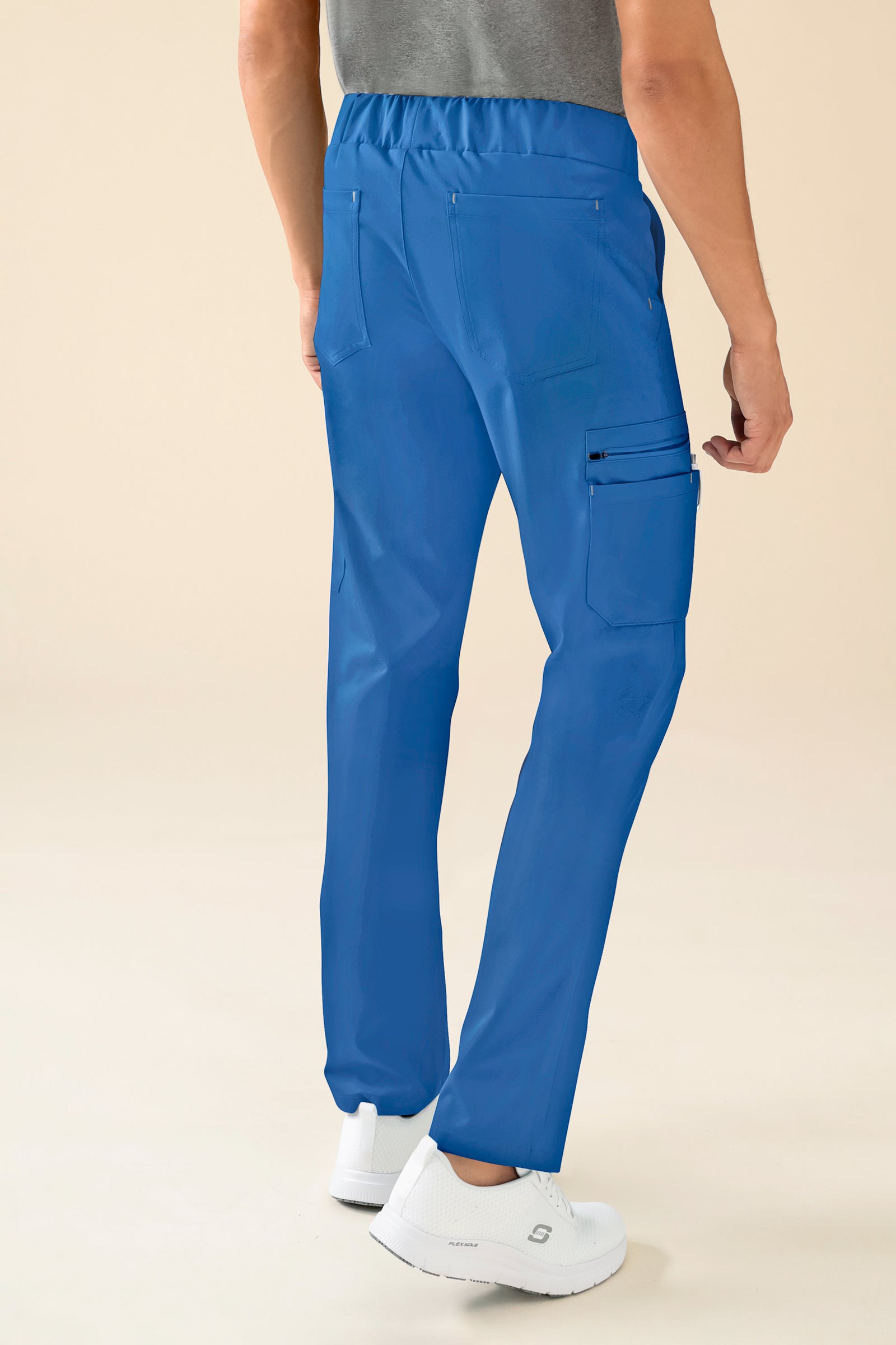KAERE broek heren - met beenzak blauw